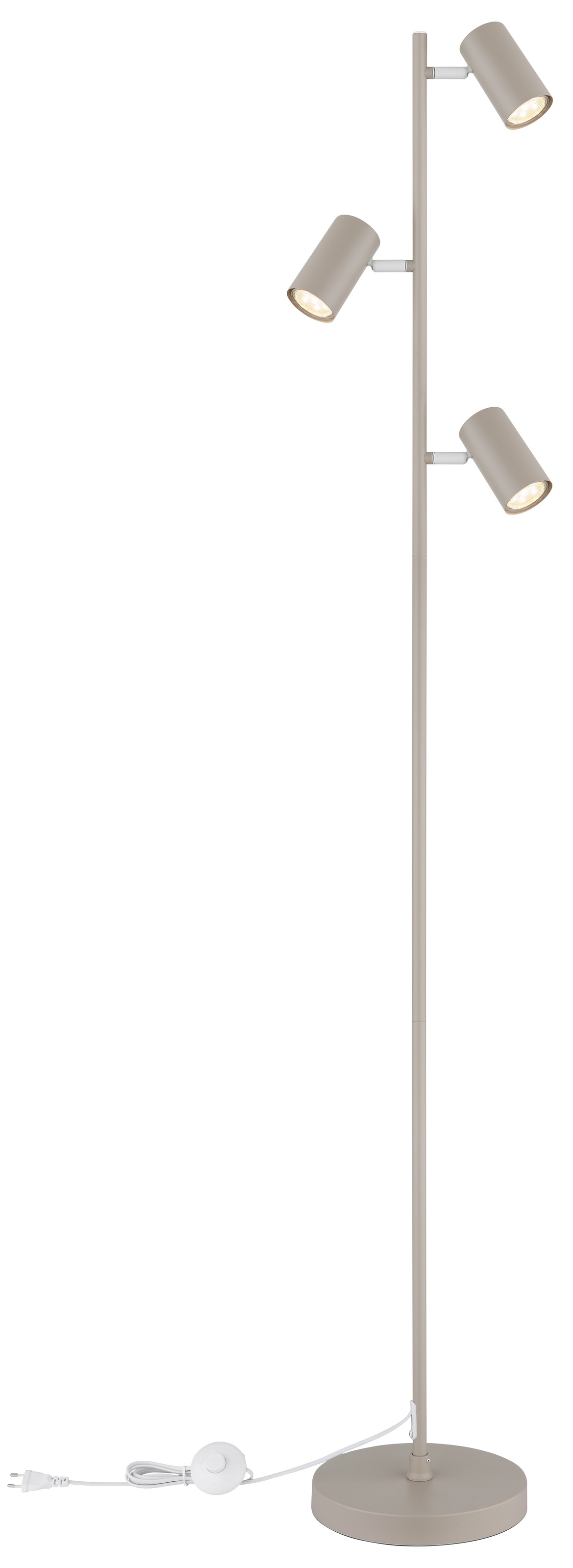 GLOBO LIGHTING Stehlampe »ROBBY« GU10 1 Stk. Stehleuchte für Wohn- & Schlafzimmer modern