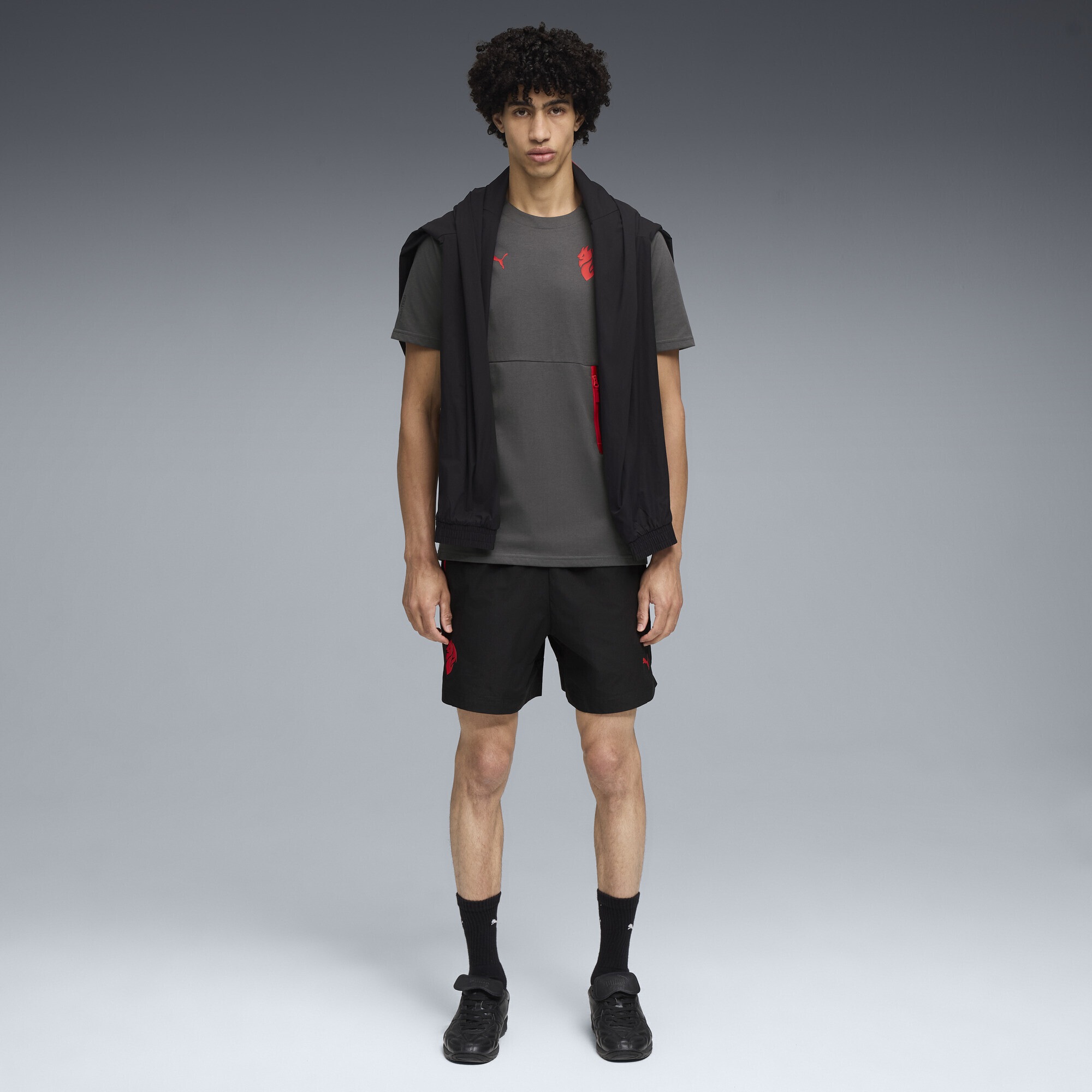 PUMA T-Shirt »AC Milan PUMATECH T-Shirt mit Tasche Herren«