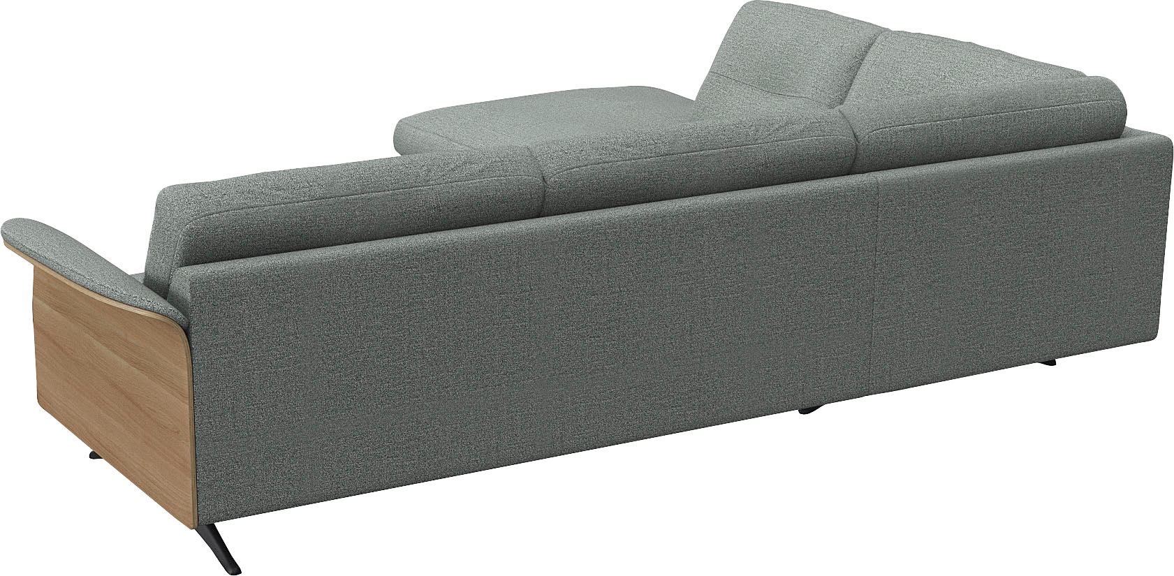 FLEXLUX Ecksofa »Glow, super bequem durch hochwertigem Sitzaufbau mit Federkern, L-Form«, Skandinavisches Design, In hochwertiger Verarbeitung