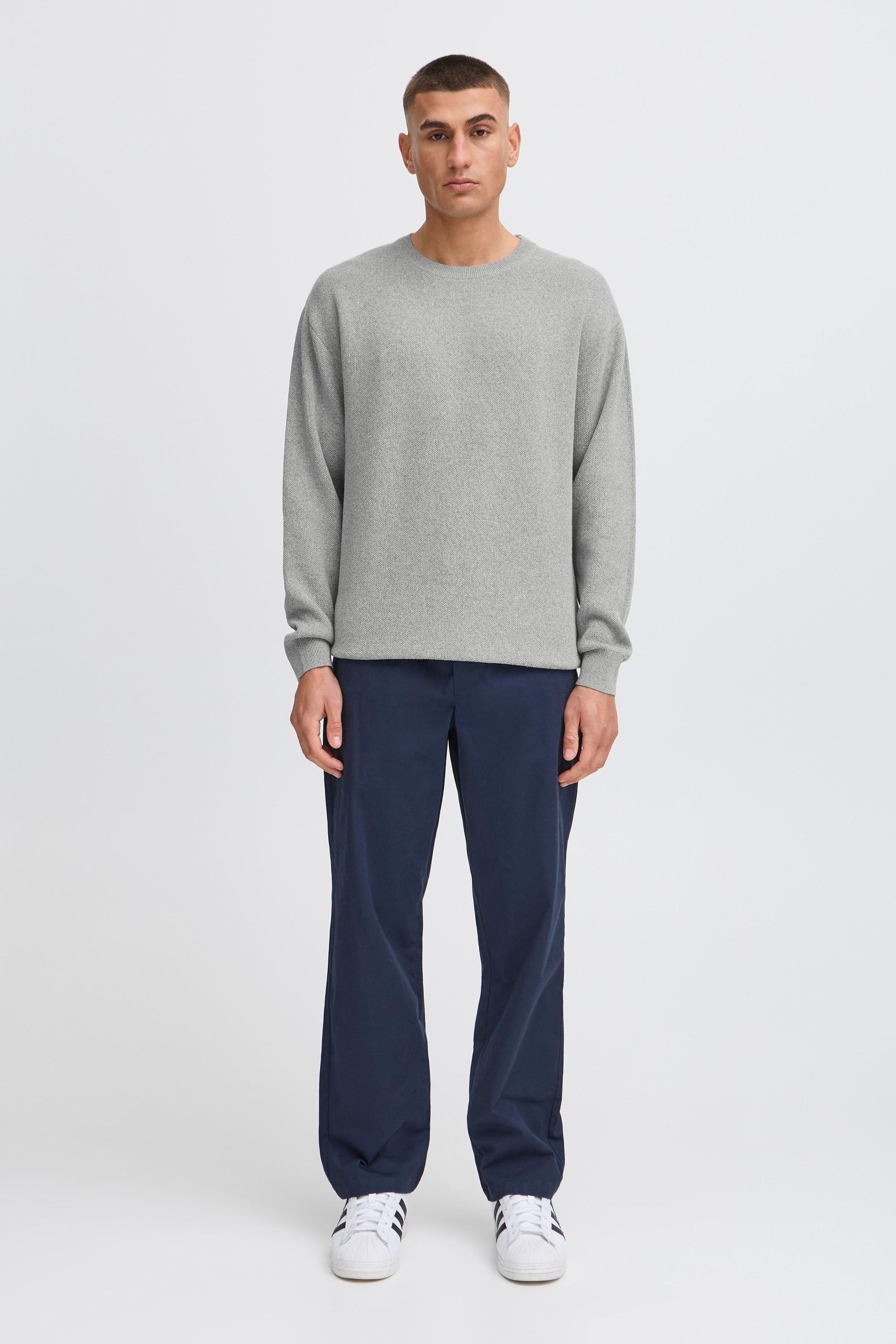 Solid Strickfleece-Pullover "Strickpullover SDFINNETADO" günstig online kaufen