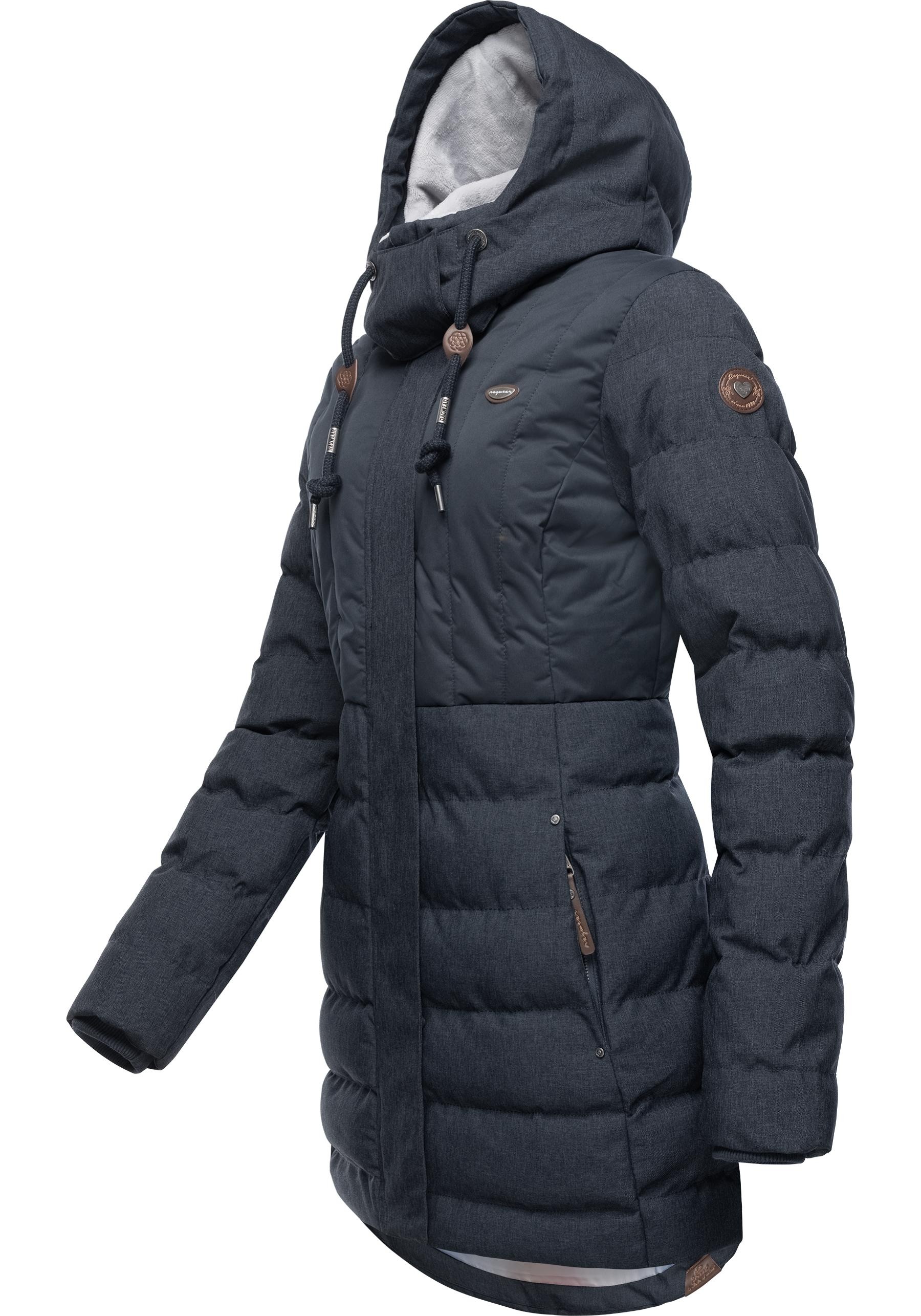 Ragwear Winterjacke "Ashanta Block", mit Kapuze, Wasserdichter gesteppter W günstig online kaufen