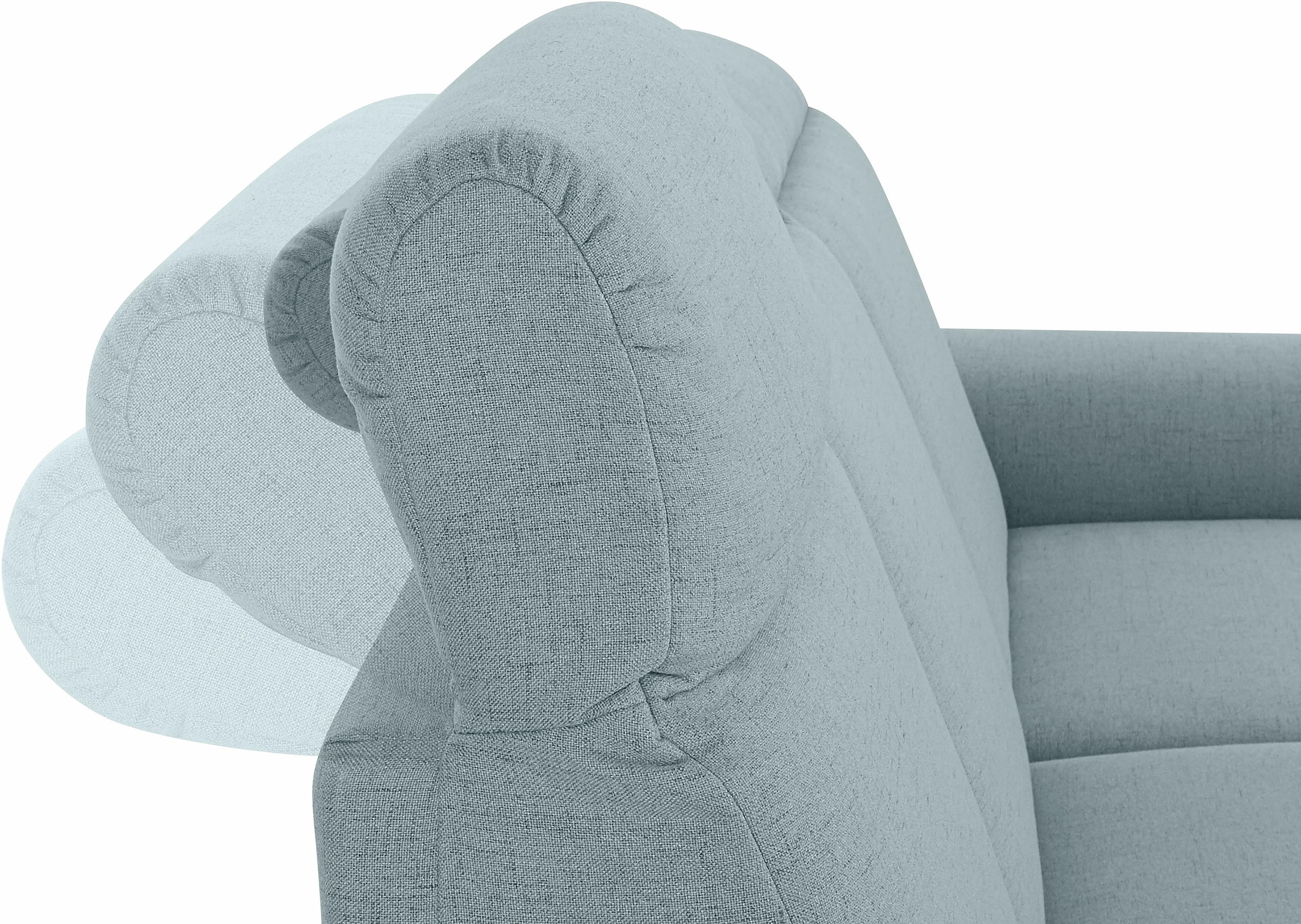 sit&more Ecksofa »Township L-Form«, wahlweise mit elektrischer Wallfree-Funktion