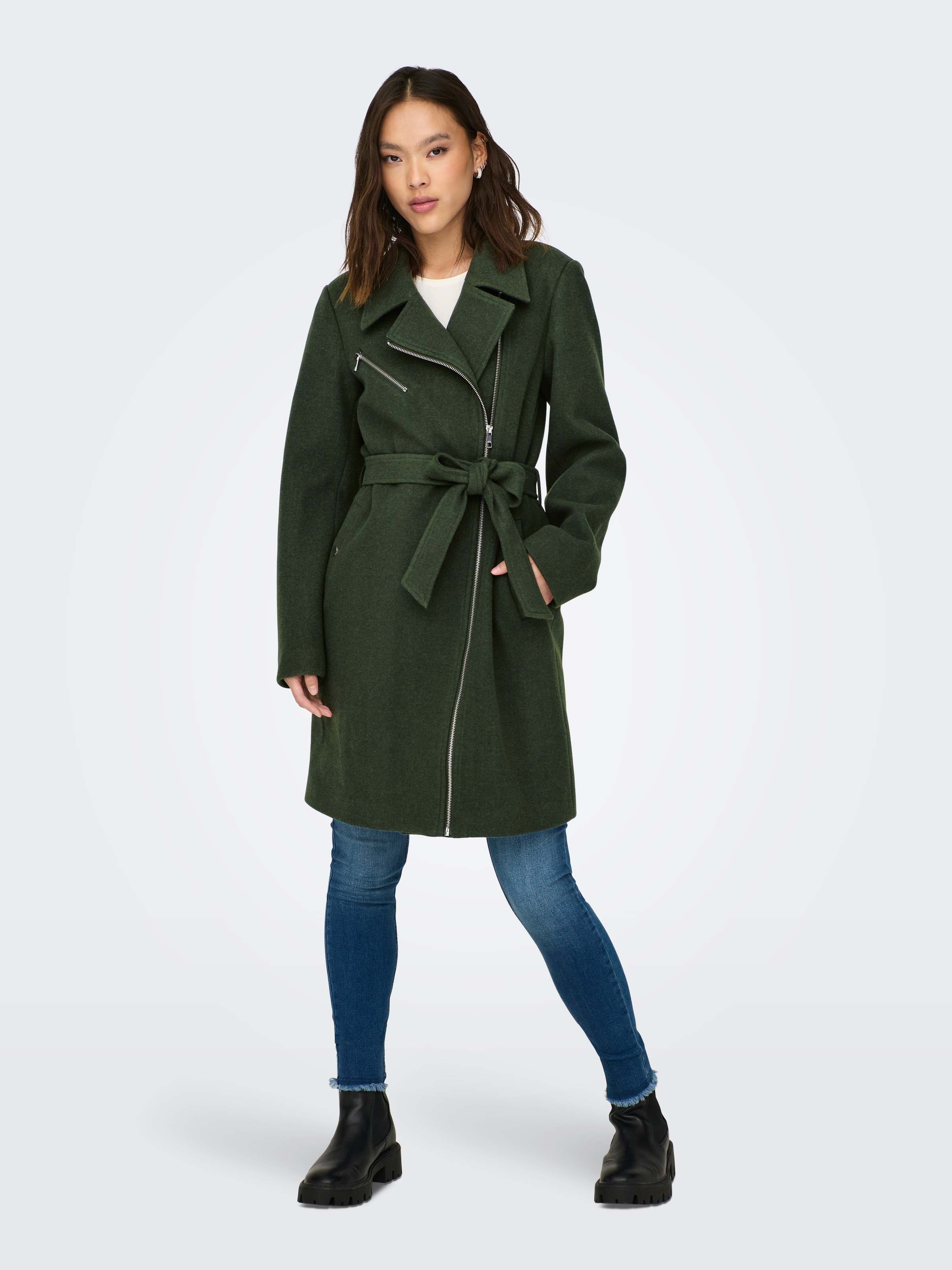 Thumbnail - ONLY Kurzmantel "ONLEMILY ZIP BIKER COAT OTW"
