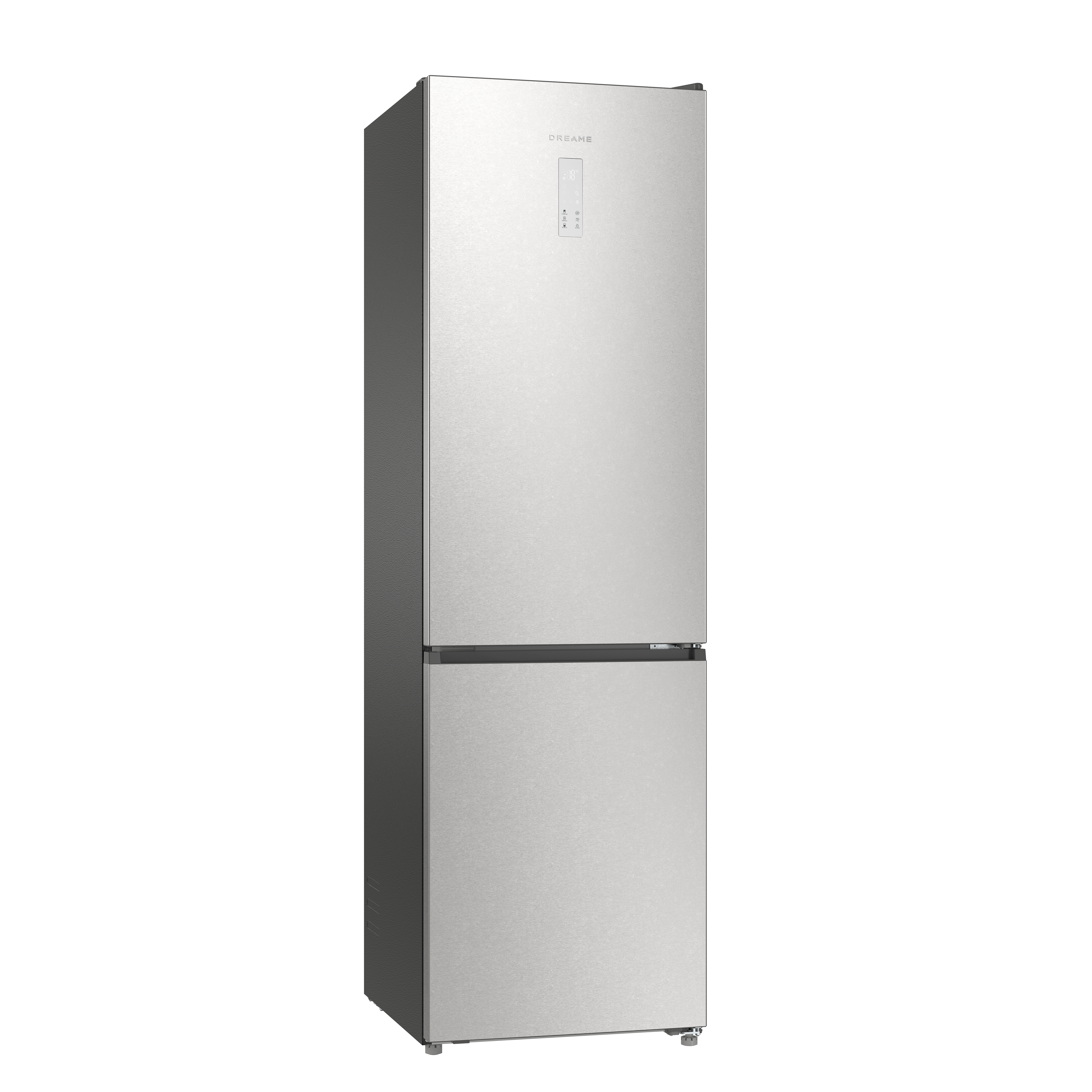 Dreame Kühl-/Gefrierkombination "DRB450WMBDEU" 201 cm hoch 59,5 cm breit Viel Platz, Leise, Modernes Design