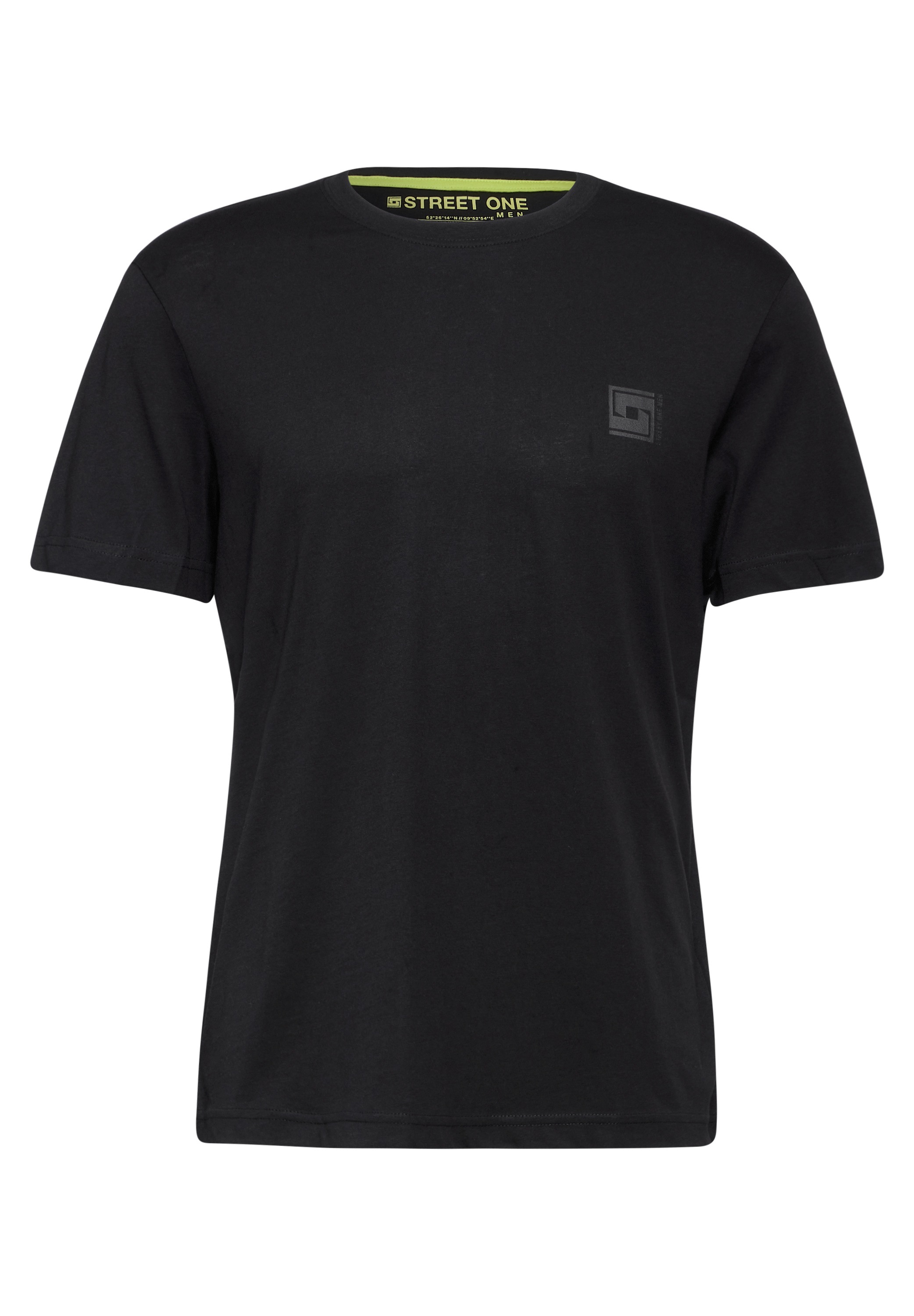 STREET ONE MEN T-Shirt, aus reiner Baumwolle