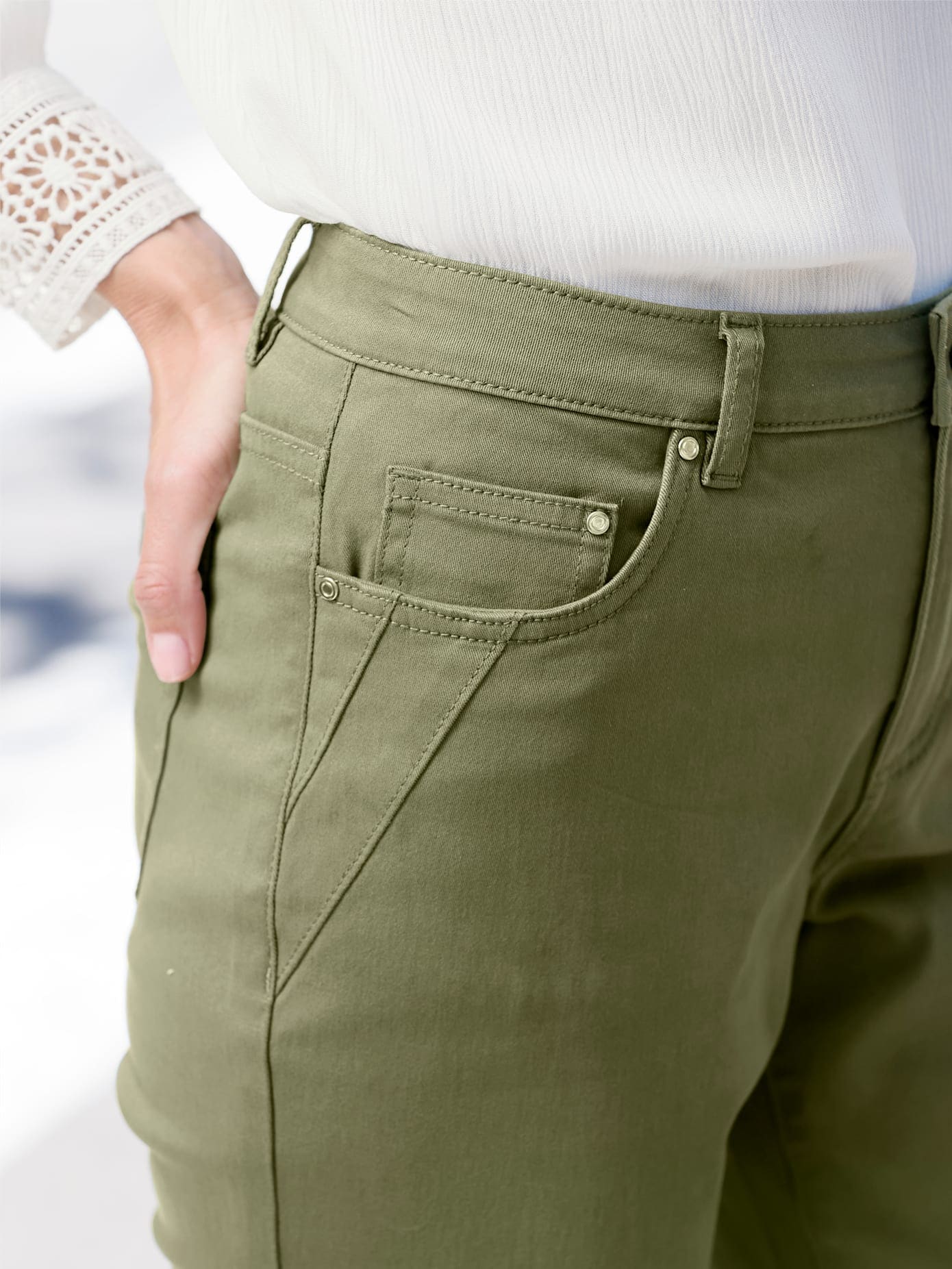 Inspirationen Crinklebluse