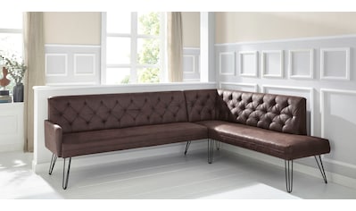 exxpo - sofa fashion Eckbank »Doppio«, Frei im Raum stellbar kaufen