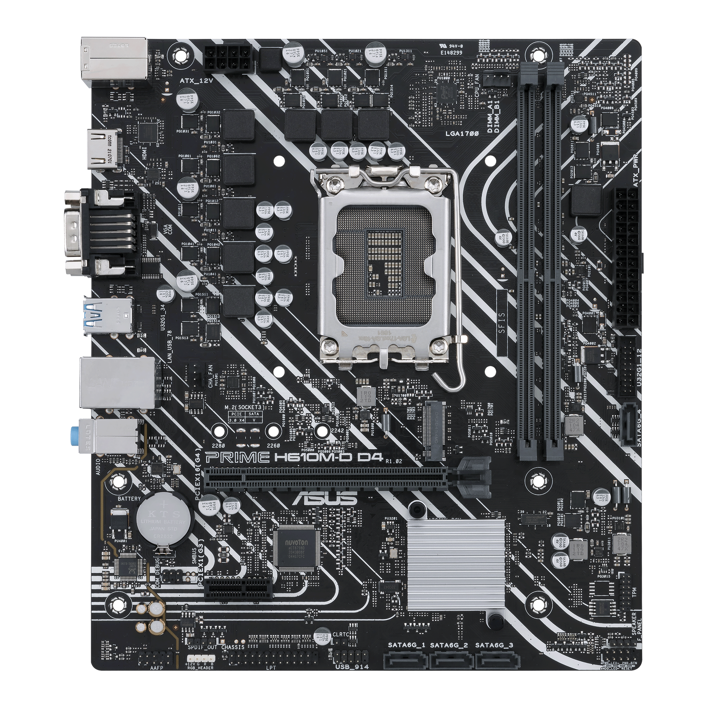 Asus Mainboard »PRIME H610M-D D4«