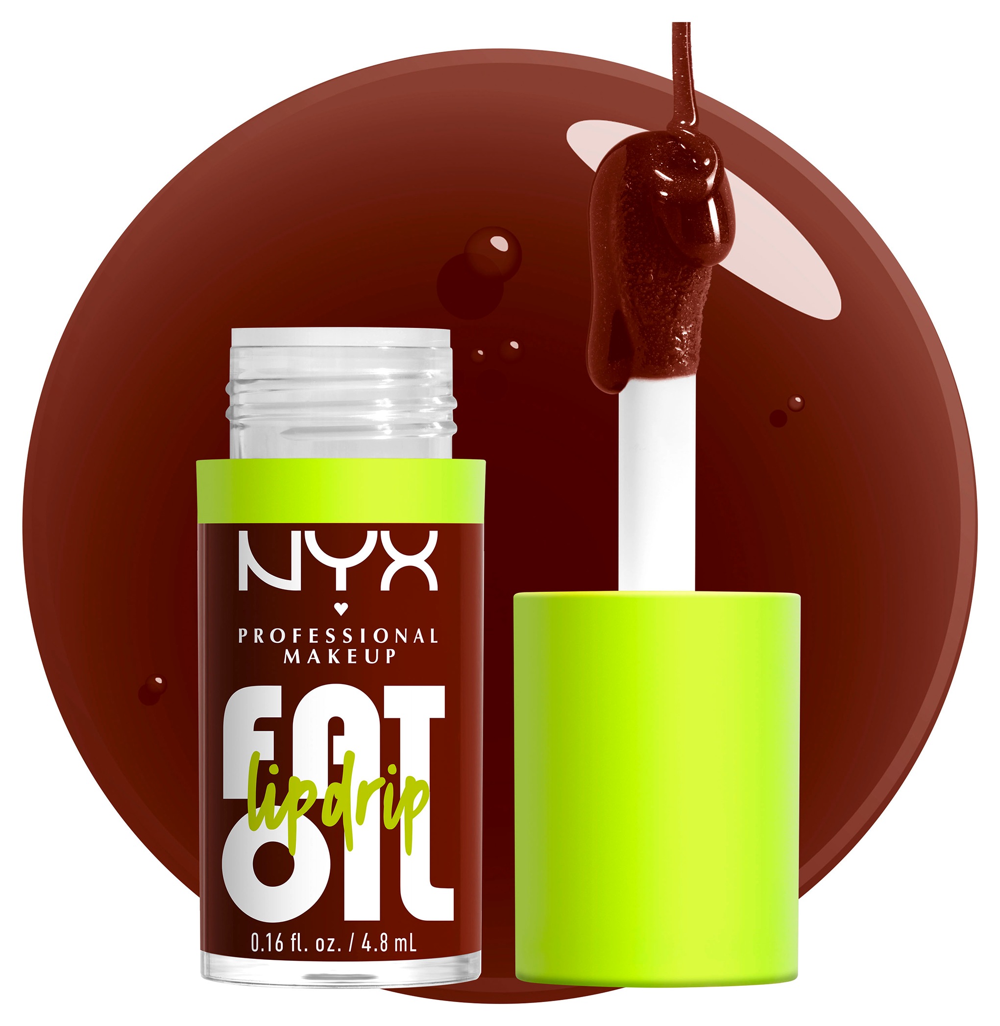 NYX Schmink-Set »NYX Professional Makeup Fat Oil Lip Drip Kit, Lip Glos«, Nicht klebrig, polstert die Lippen auf, pflegt, glänzendes Finish.
