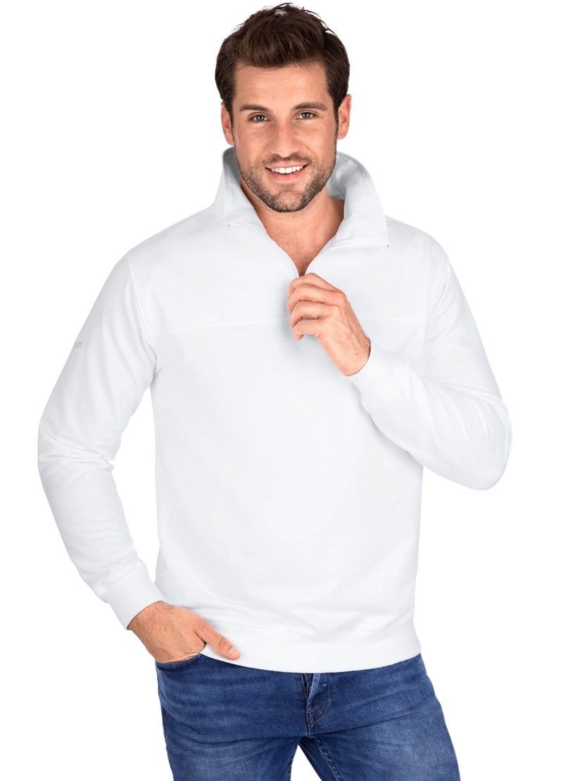 Trigema Sweatshirt »TRIGEMA Sweatshirt mit Reißverschluss«