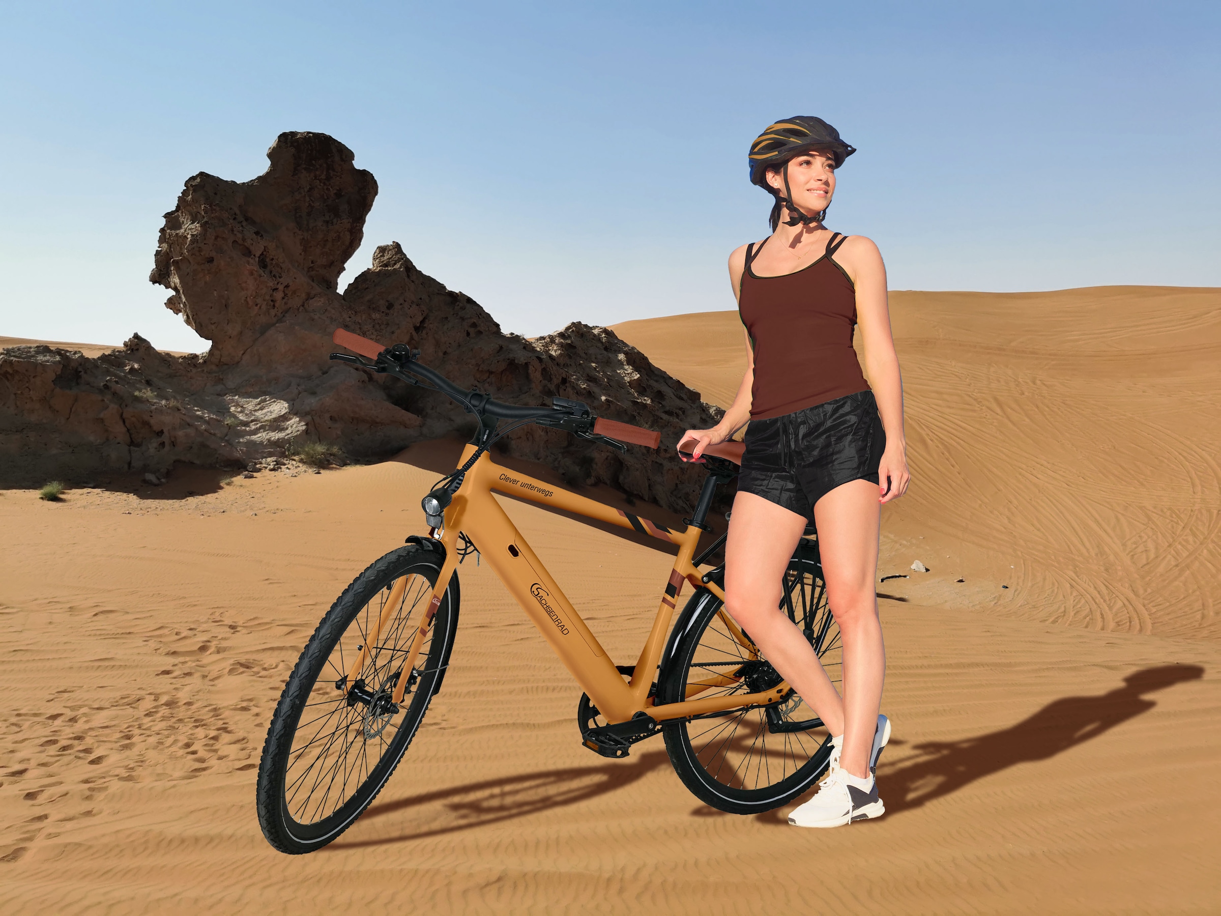 SachsenRad E-Bike »C3T«, 1 Gang, Shimano, keine, Heckmotor 250 W