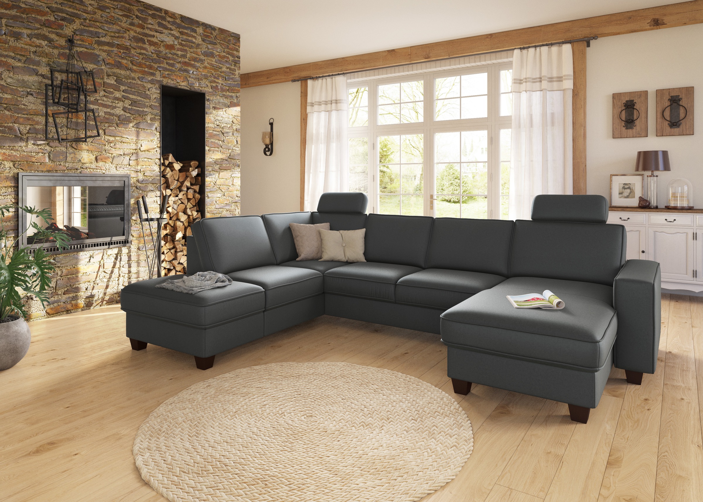 OTTO home Sofa-Kopfstütze »County« Set, 2 Stk. tlg. 2 Stück im Set, passend zur "County"-Serie