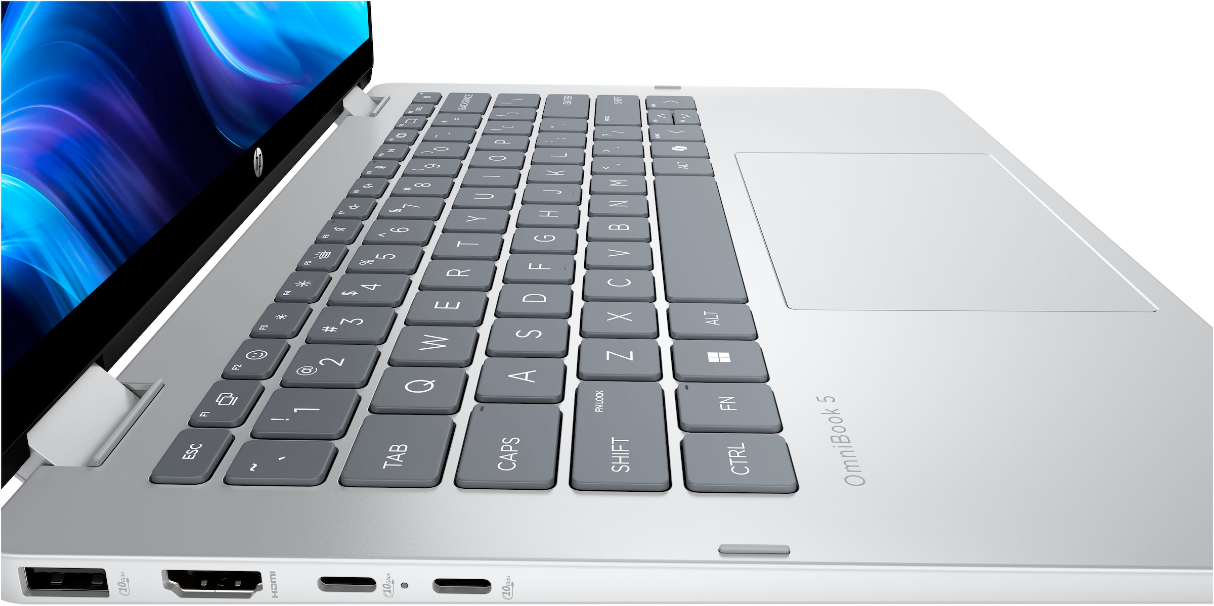 HP Convertible Notebook »OmniBook 5 Flip 14-fp0250ngx« 35,56 cm / 14 ″ Intel Core 5 Intel Graphics 256 GB SSD