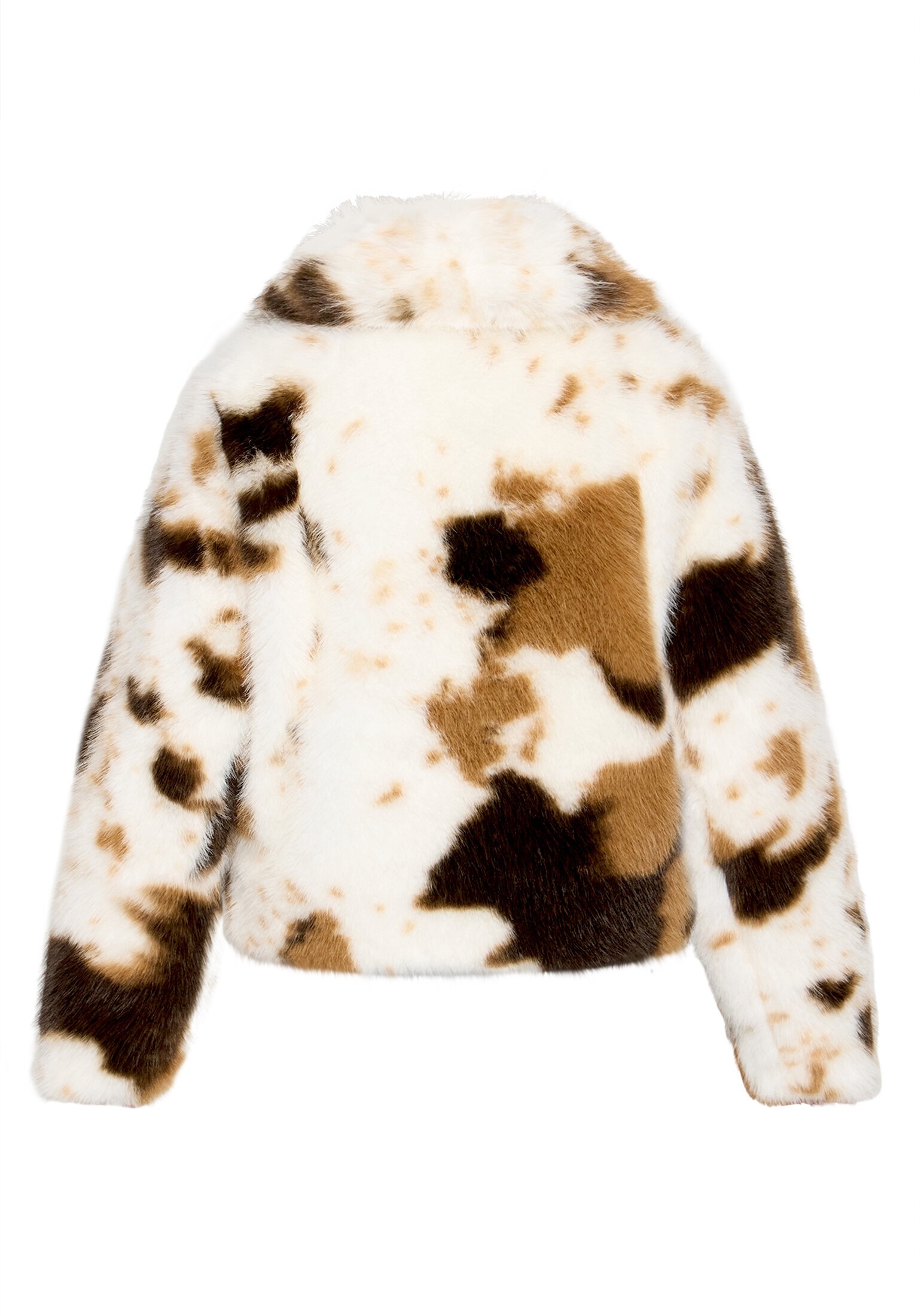 Amber & June Plüschjacke »Damen mit Taschen«