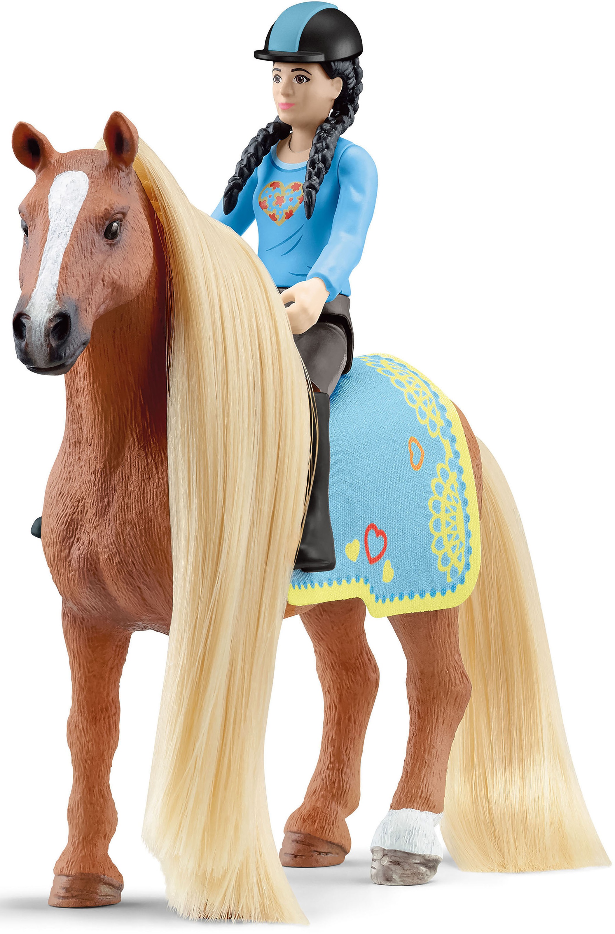 Schleich® Spielfigur »HORSE CLUB, Kim & Caramelo Starter Set (42585)«