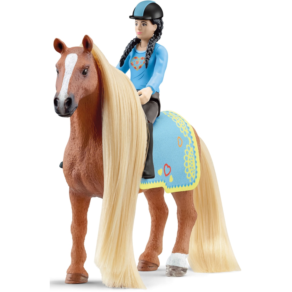 Schleich® Spielfigur »HORSE CLUB, Kim & Caramelo Starter Set (42585)«