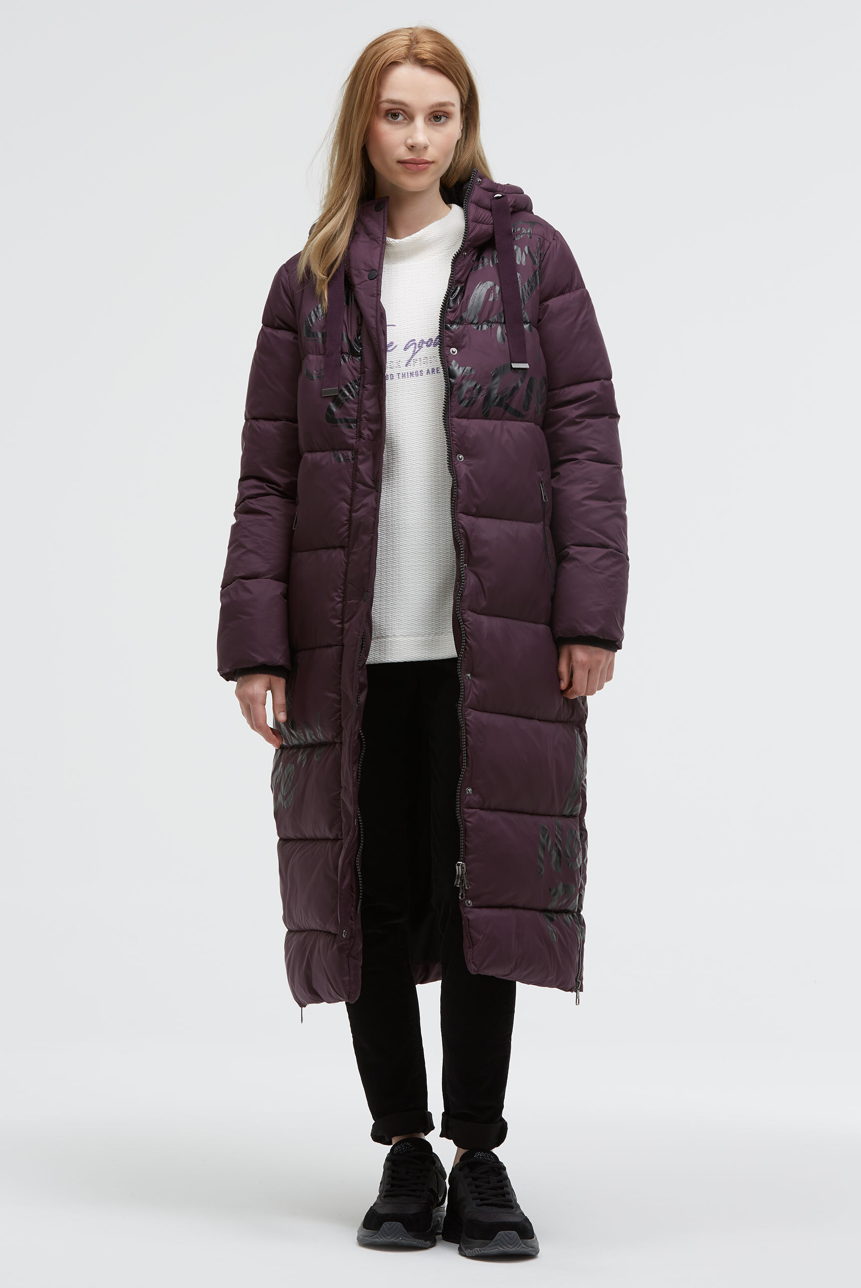 Thumbnail - SOCCX Langmantel mit seitlichen Reißverschlüssen am Saum