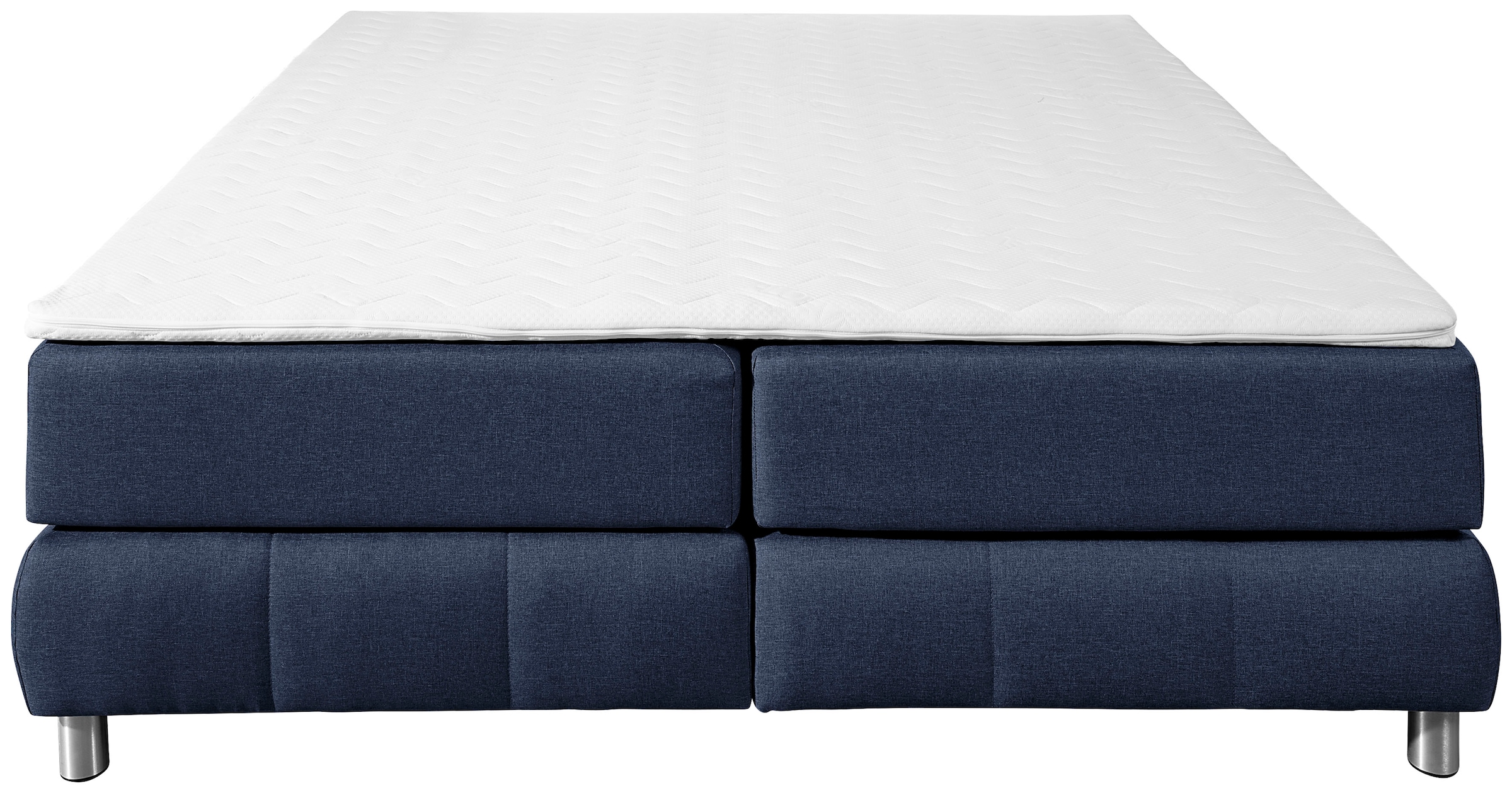 andas Boxspringbett »Salo«, Ohne Kopfteil, inkl. Topper, auch in Überlänge 220 cm