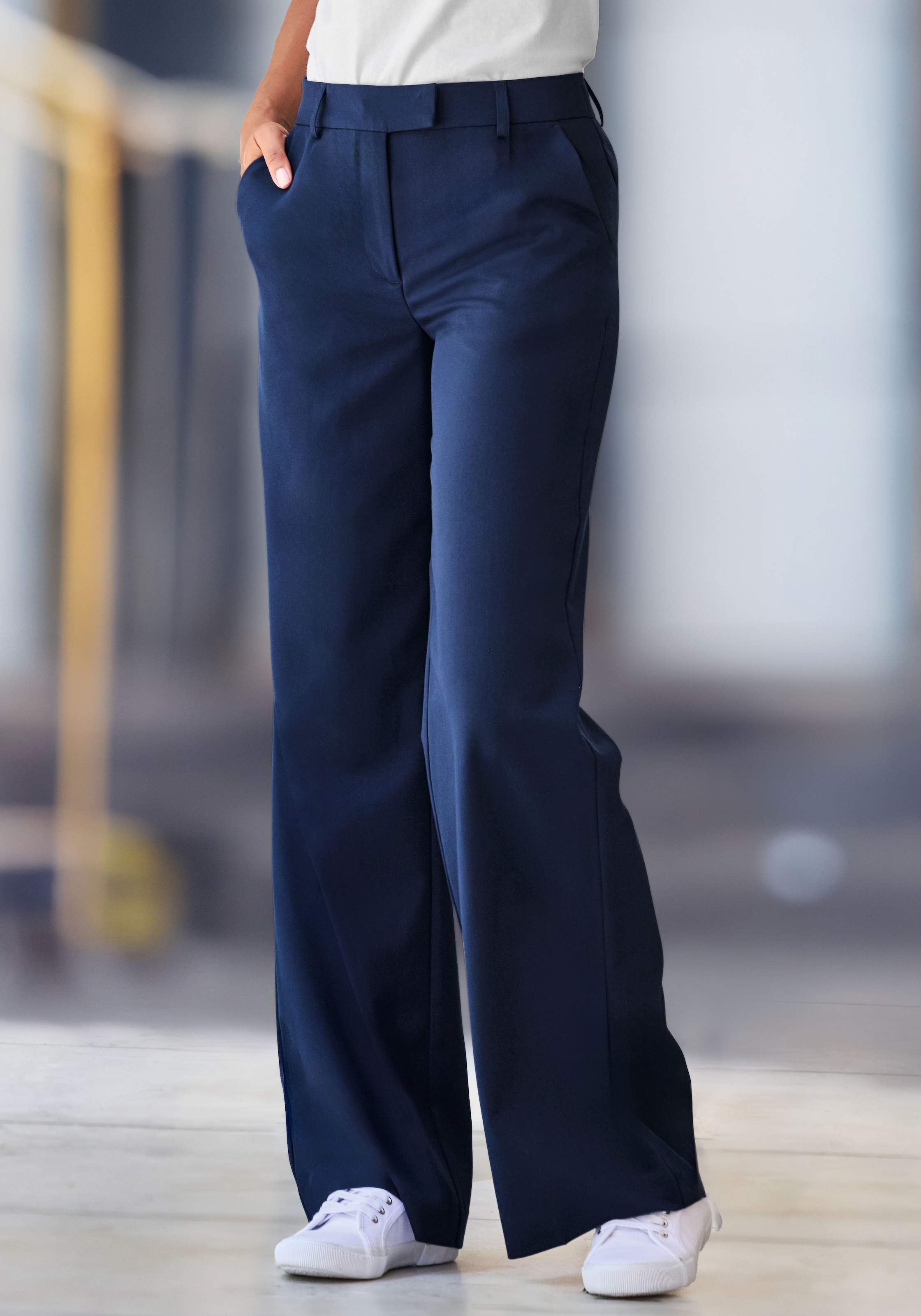 LASCANA Anzughose mit verstellbarem Bund, individuell regulierbar günstig online kaufen