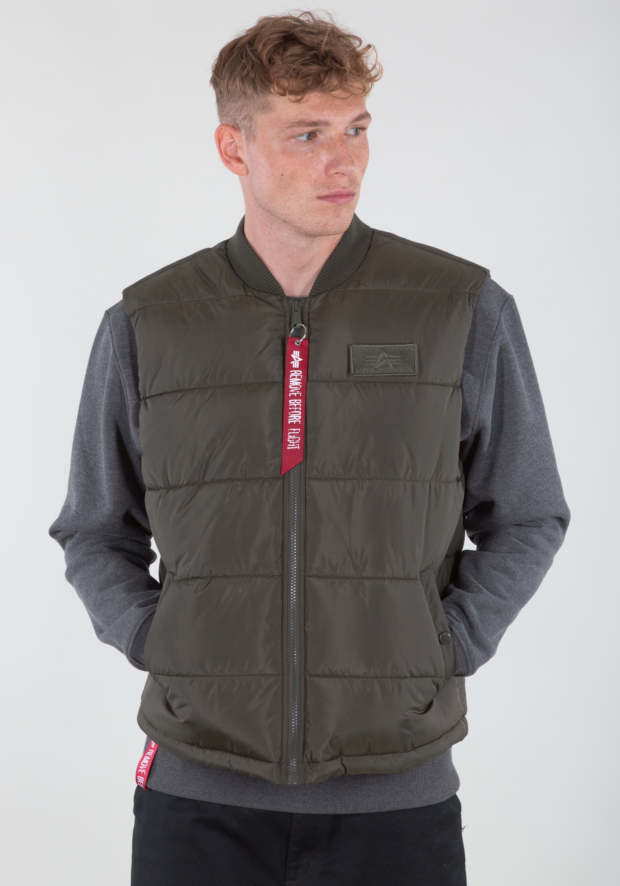 Alpha Industries Funktionsweste »Alpha Industries Men - Vests Puffer Vest Light Weight«