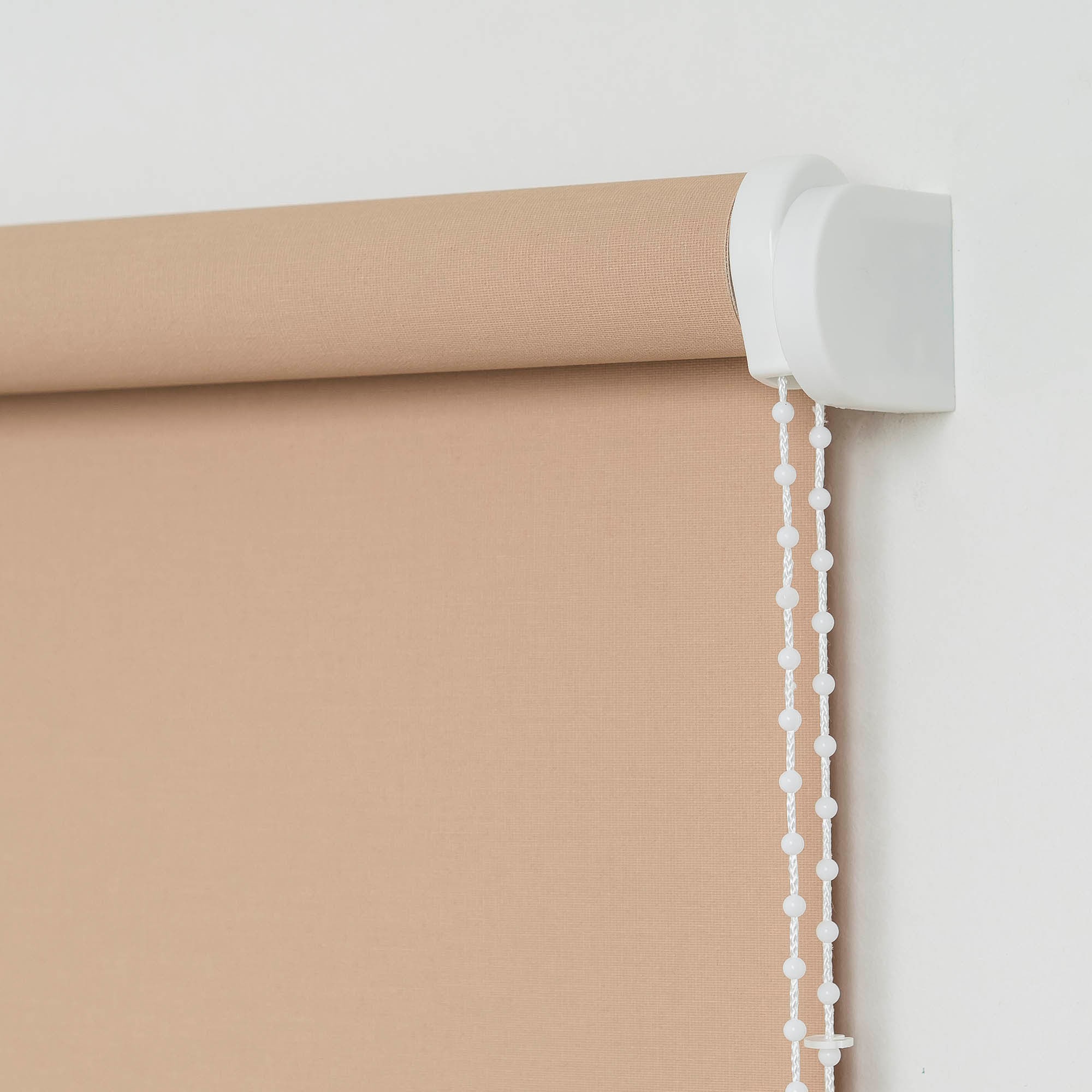 Liedeco Seitenzugrollo »Uni« Lichtschutz mit Bohren freihängend Montage ohne Bohren zum Klemmen mit separatem Klemmträger möglich