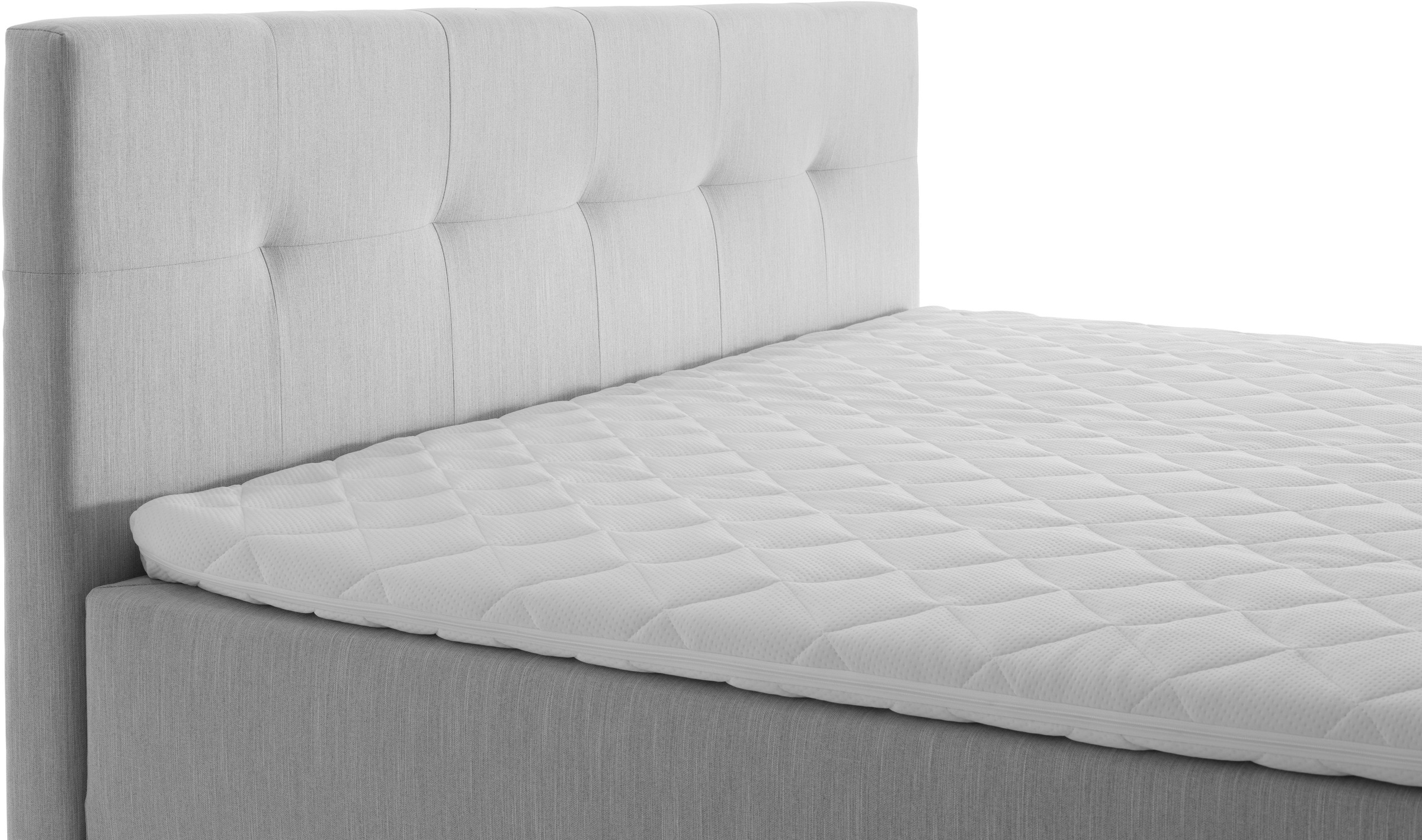 meise.möbel Boxspringbett »Catania«, mit Bettkasten und Topper