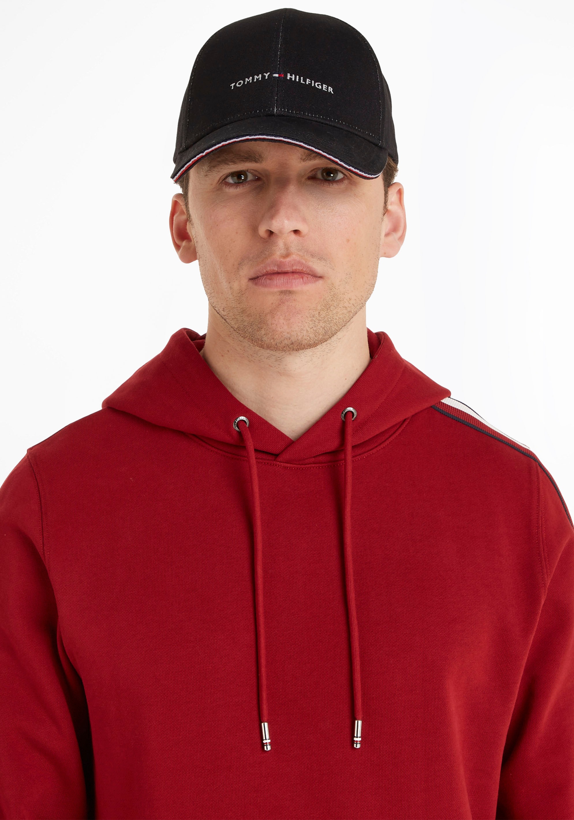 Tommy Hilfiger Flex Cap mit Logostickerei und Gummizug