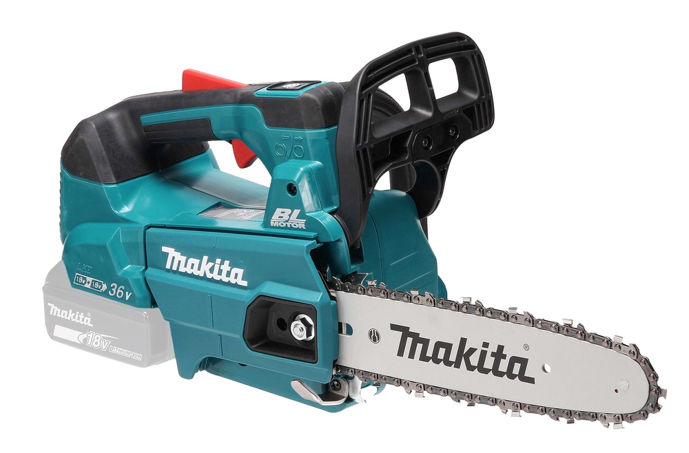 Makita Akku-Kettensäge »»DUC256Z« 2x18V, 20 m/s, 25 cm, kompakt, ohne Akku und Ladegerät« bürstenlos,hohe Kettengeschwindigkeit für professionelle Baumpflege