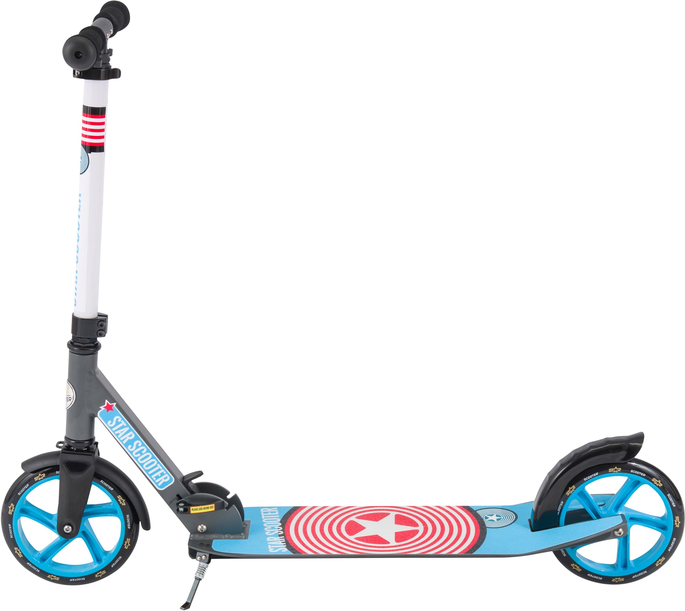 Star-Scooter Cityroller, mit abgesenktem XXL Trittbrett