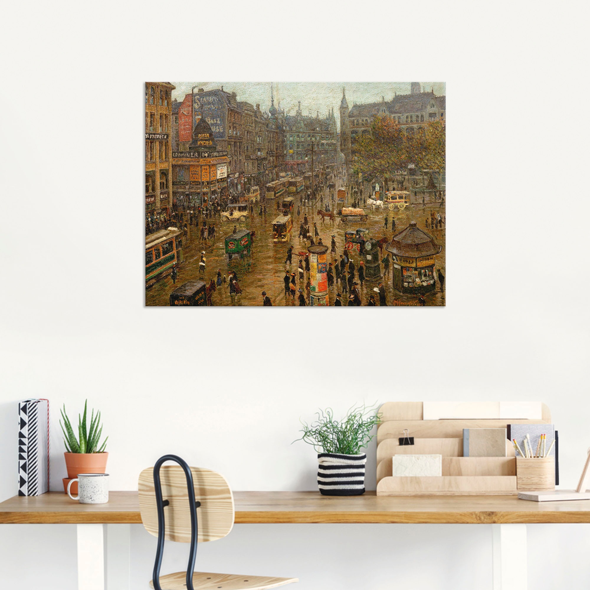 Artland Wandbild »Der Spittelmarkt«, Berlin, (1 St.), als Alubild, Outdoorbild, Leinwandbild in verschied. Größen