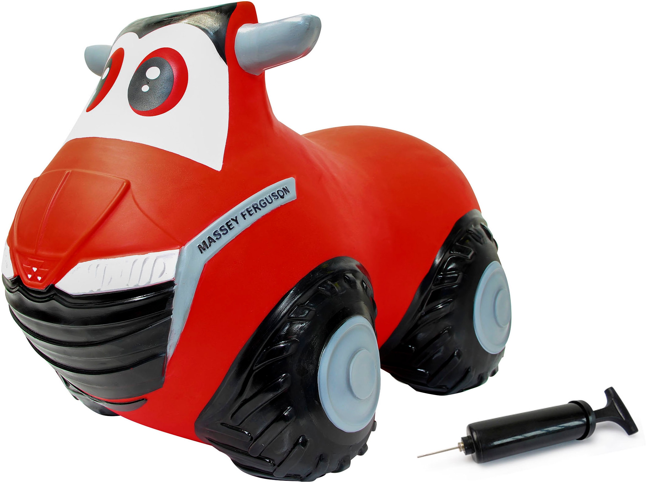 Jamara Hüpfspielzeug »Massey Ferguson Hüpftraktor«, inkl. Luftpumpe