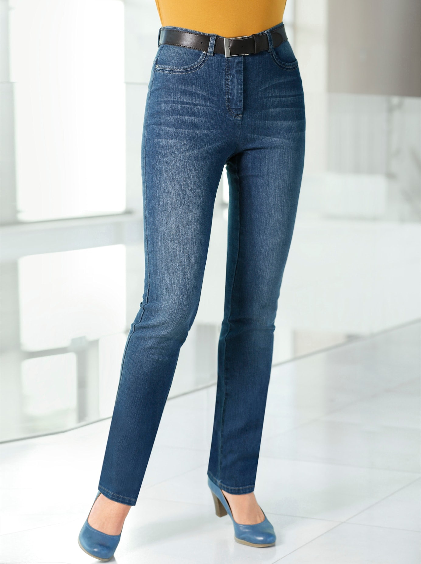 5-Pocket-Jeans, (1 tlg.)