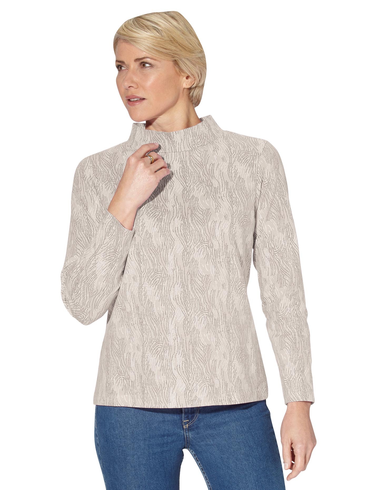 Classic Basics Stehkragenshirt »Shirt« (1 tlg.)