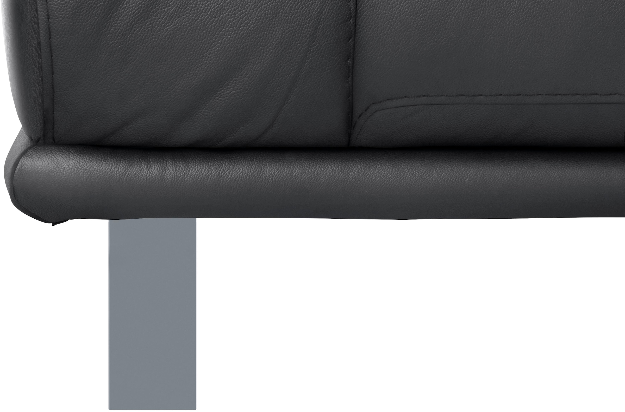 W.SCHILLIG 2-Sitzer »montanaa«, mit Metallkufen in Silber matt, Breite 192 cm