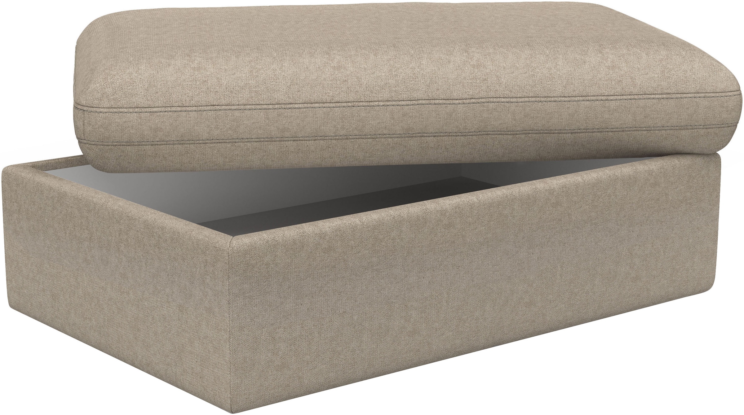 sit&more Polsterhocker »Moreno, B: 90 cm« mit Stauraum, individuell kombinierbar