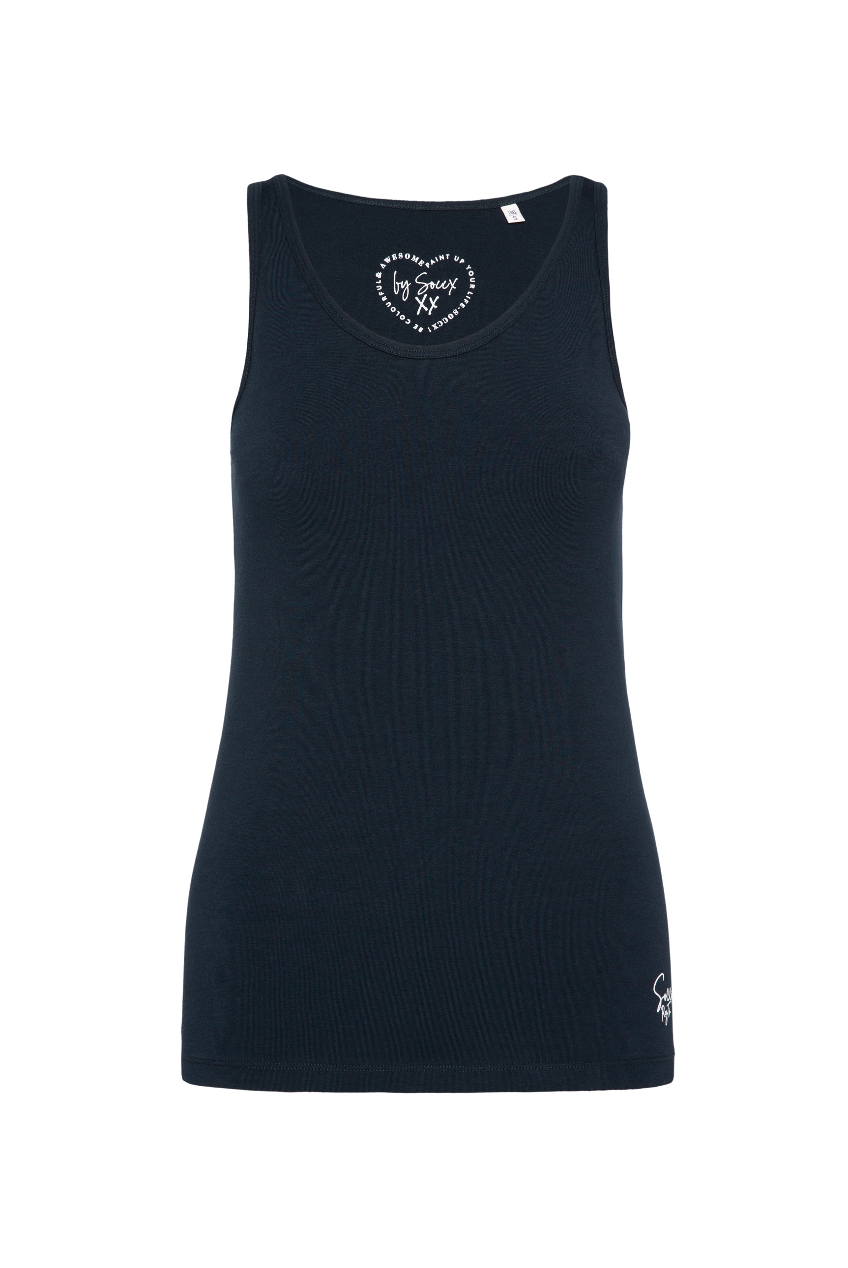 SOCCX Tanktop, mit Elasthan-Anteil