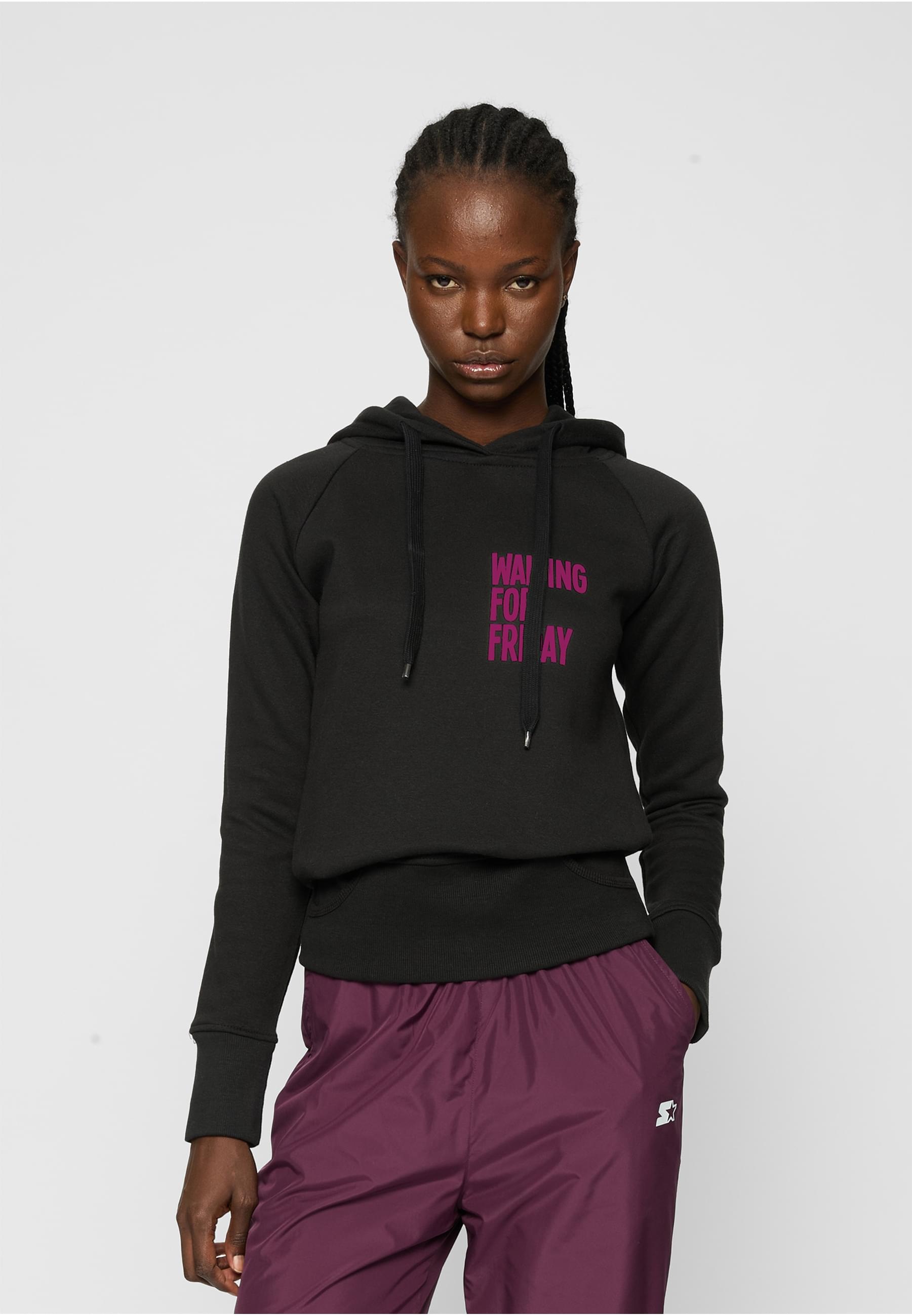 MisterTee Kapuzenpullover »MisterTee Damen Ladies Waiting For Friday Hoody«, (1 tlg.)