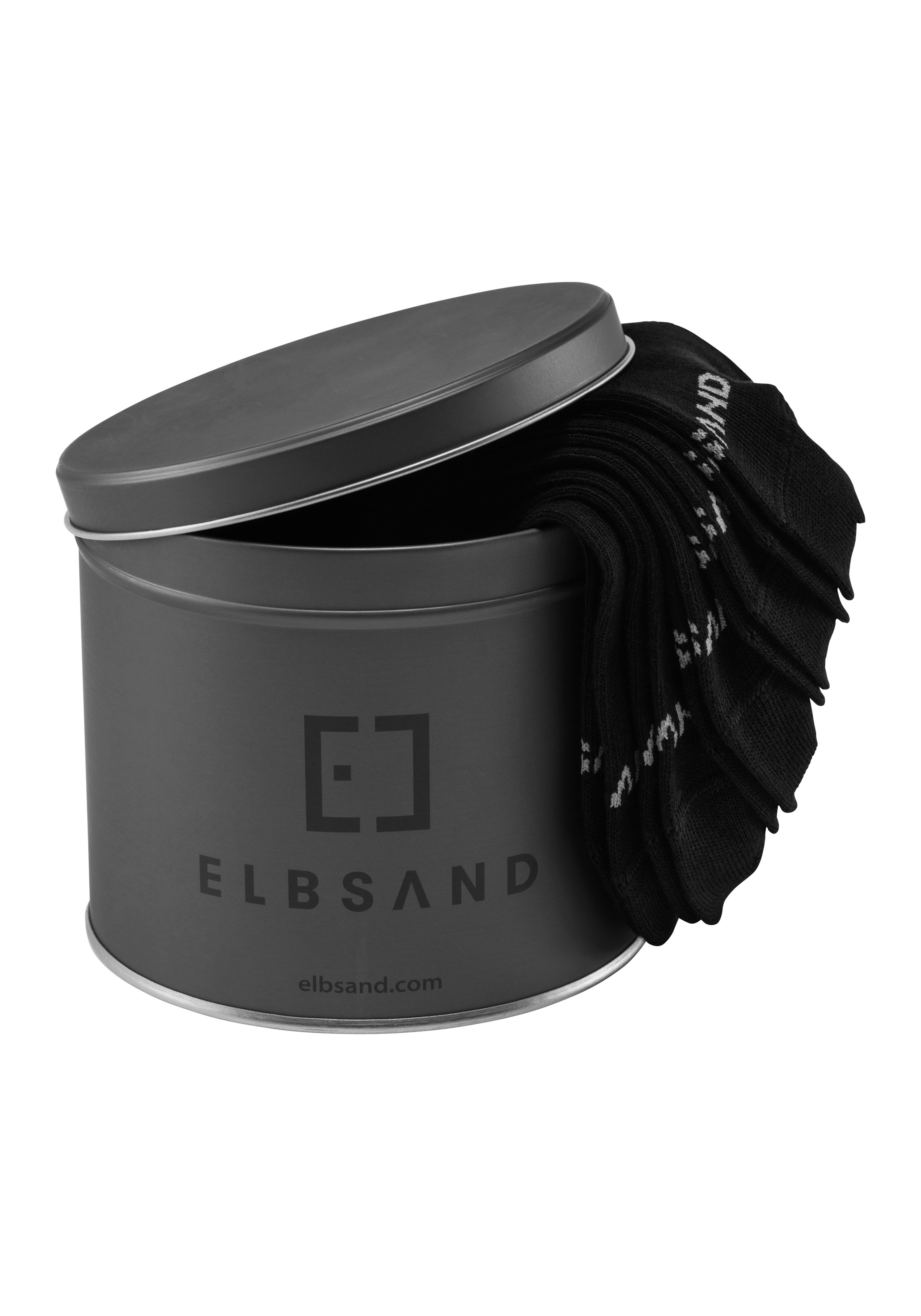Elbsand Socken Dose, 5 Stk. tlg. verpackt in praktischer Metalldose günstig online kaufen