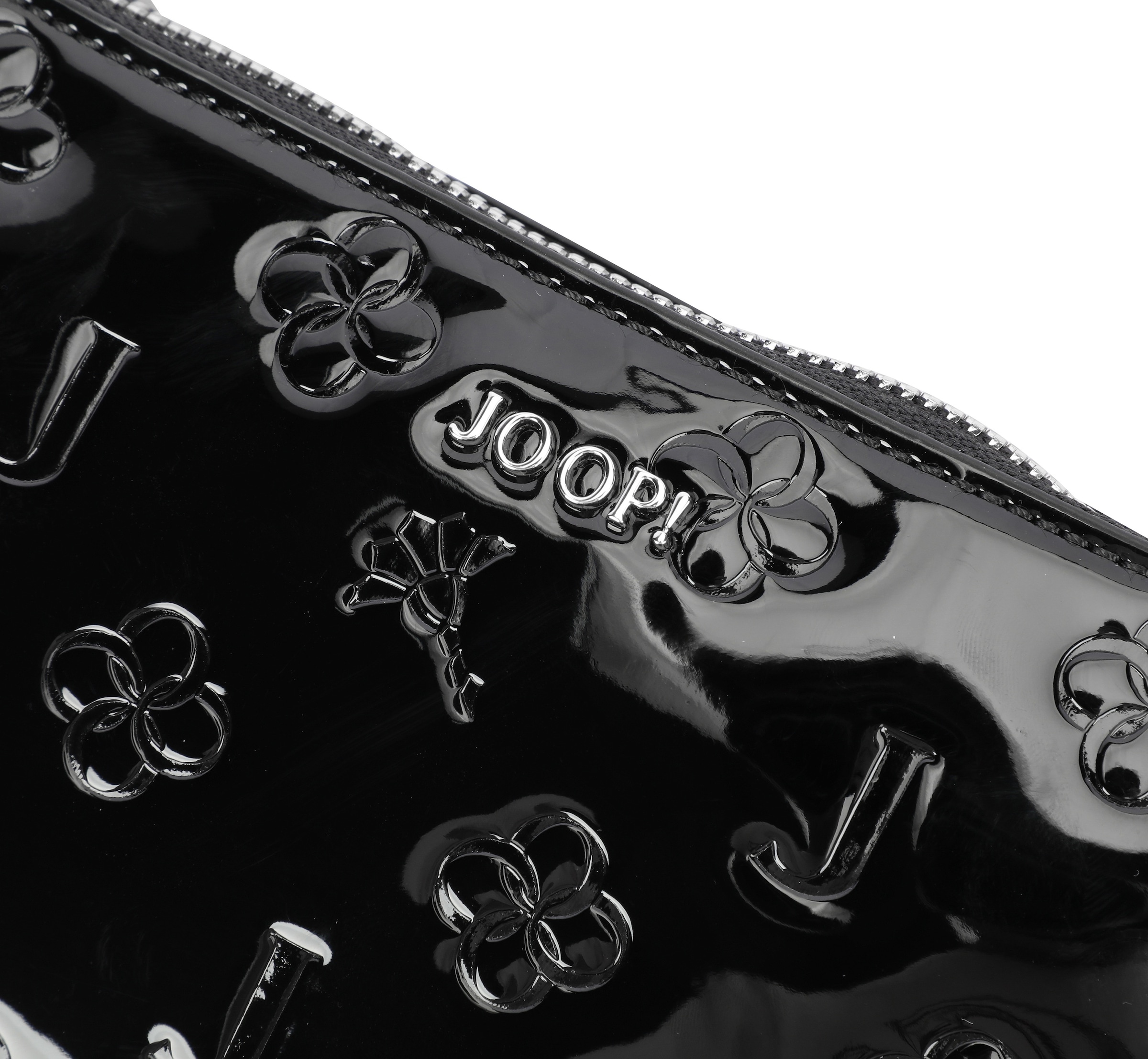 JOOP! Umhängetasche »decoro lucente eunike shoulderbag xshz«, in Lackoptik mit All-Over-Print