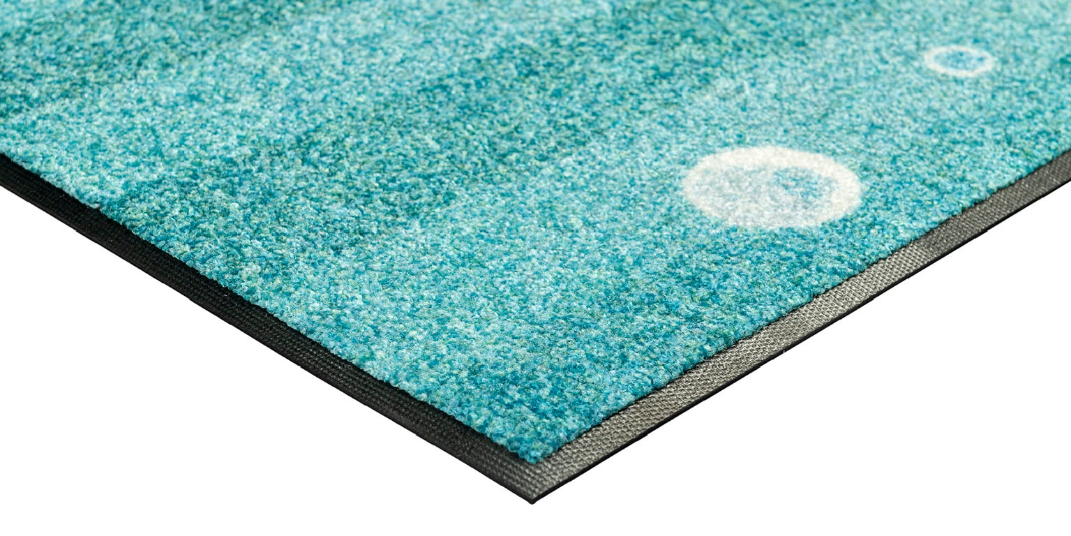 Wash+dry by Kleen-Tex Durų kilimėlis »Turtle Splash« rechteckig