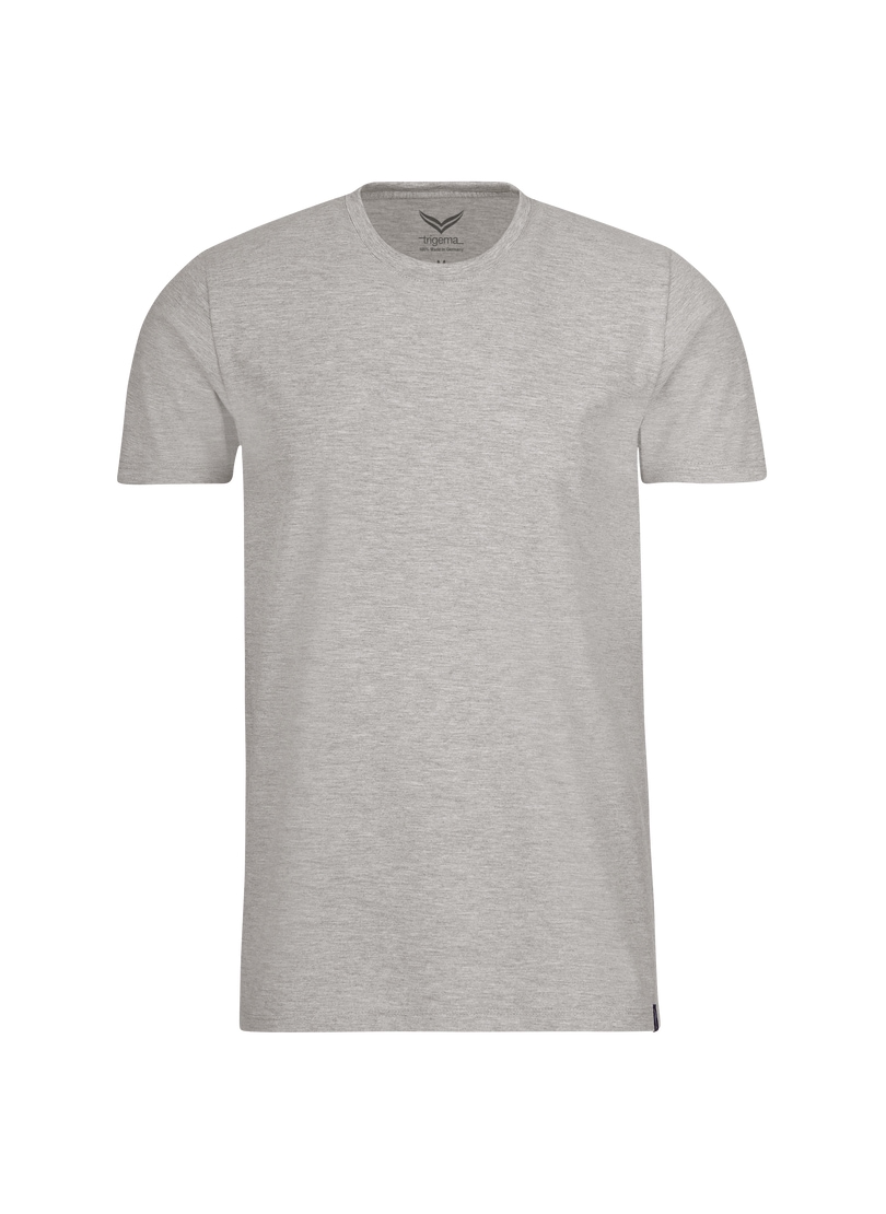 Trigema T-Shirt »TRIGEMA Slim Fit T-Shirt aus DELUXE Baumwolle«, (1 tlg.)