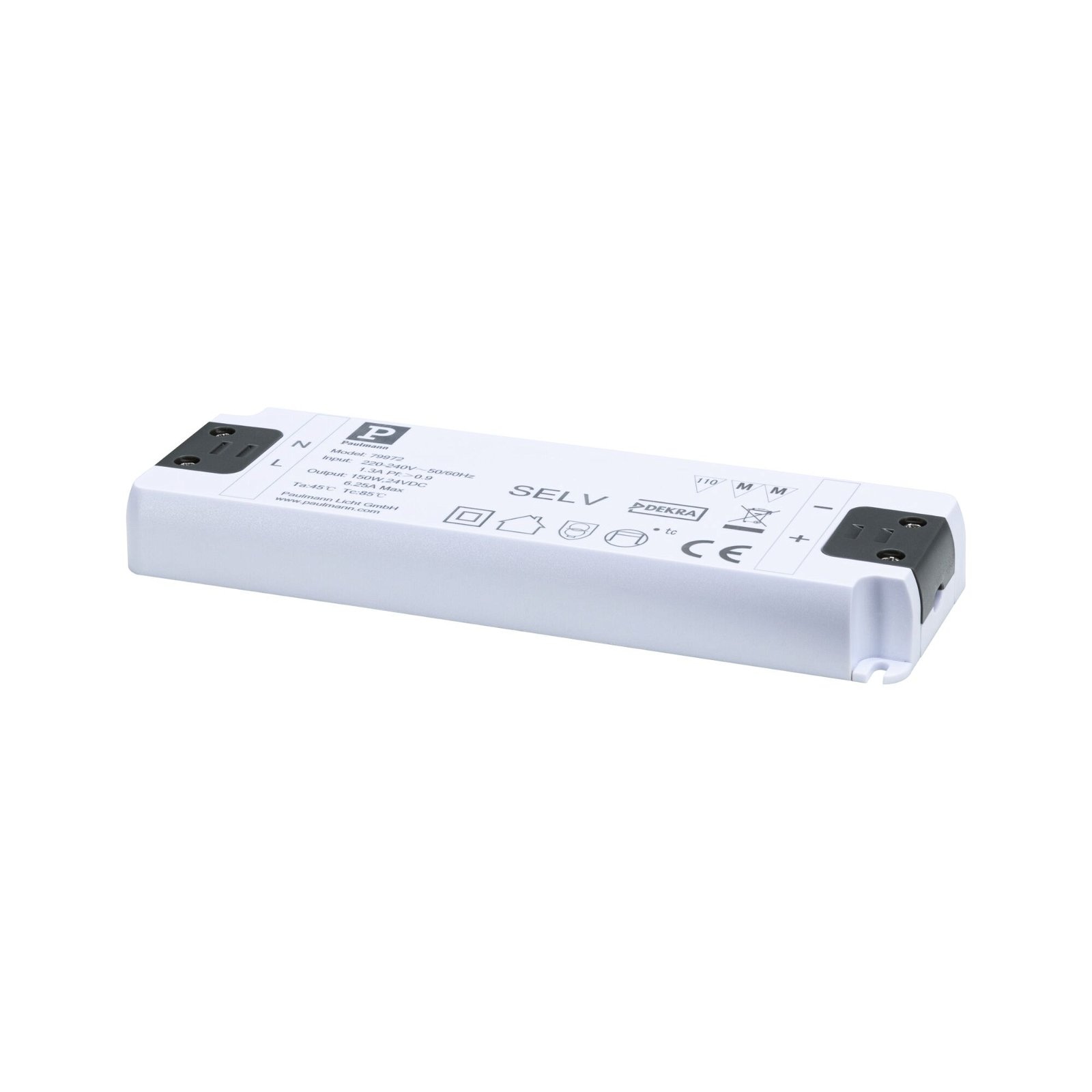 Paulmann LED-Streifen »Pro Power Supply Flat 24V DC 150VA IP20 Weiß/Kunststoff«, Zubehör