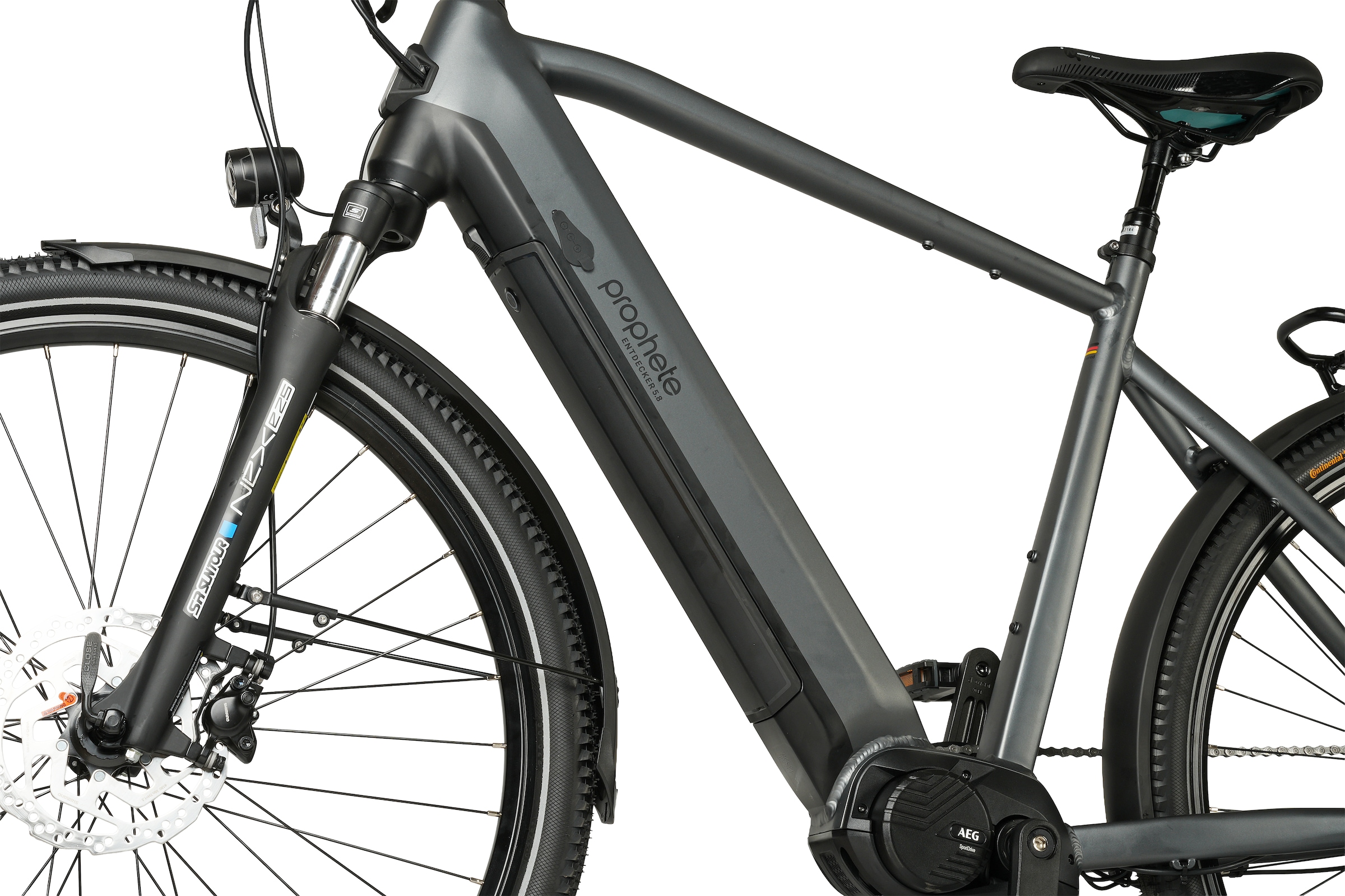 Prophete »Entdecker 5.8« 10 Gang Shimano Deore Schaltwerk Kettenschaltung Mittelmotor 250 W