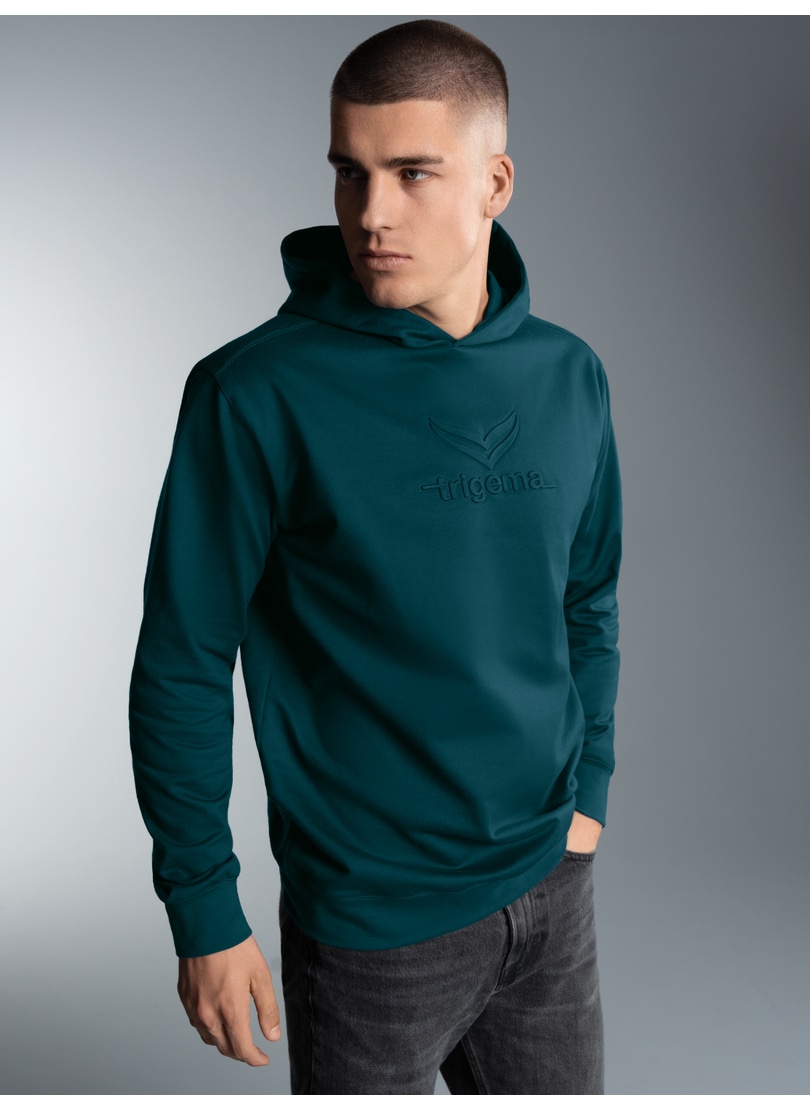 Kapuzensweatshirt »TRIGEMA Kapuzenpullover mit großem 3D-Motiv«