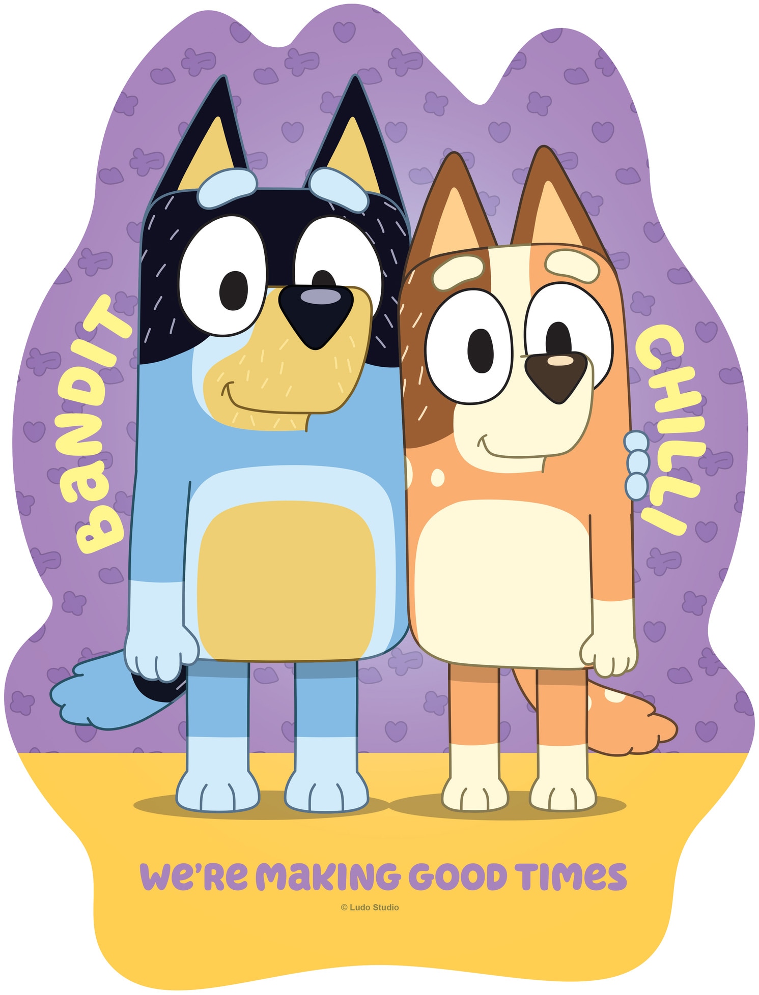 Ravensburger Konturenpuzzle »Bluey: Auf geht's!« Made in Europe