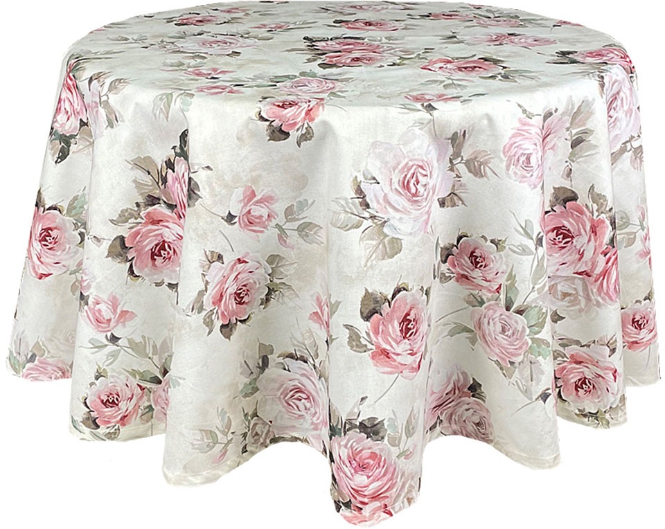 HOSSNER - HOMECOLLECTION Tischdecke »Derry«, (1 St.)