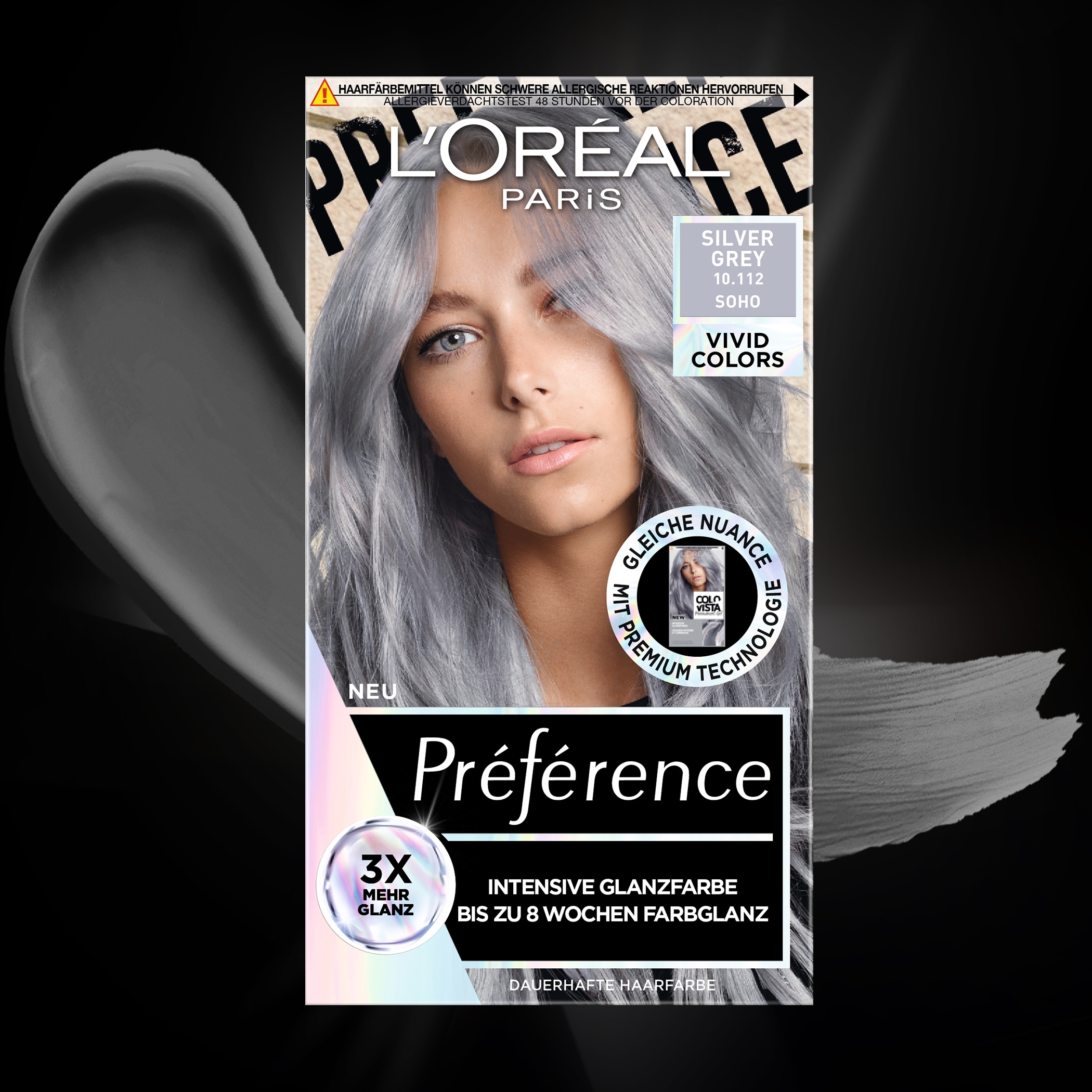 L'ORÉAL PARIS Coloration »Préférence Vivid Colors«, mit pflegender Formel