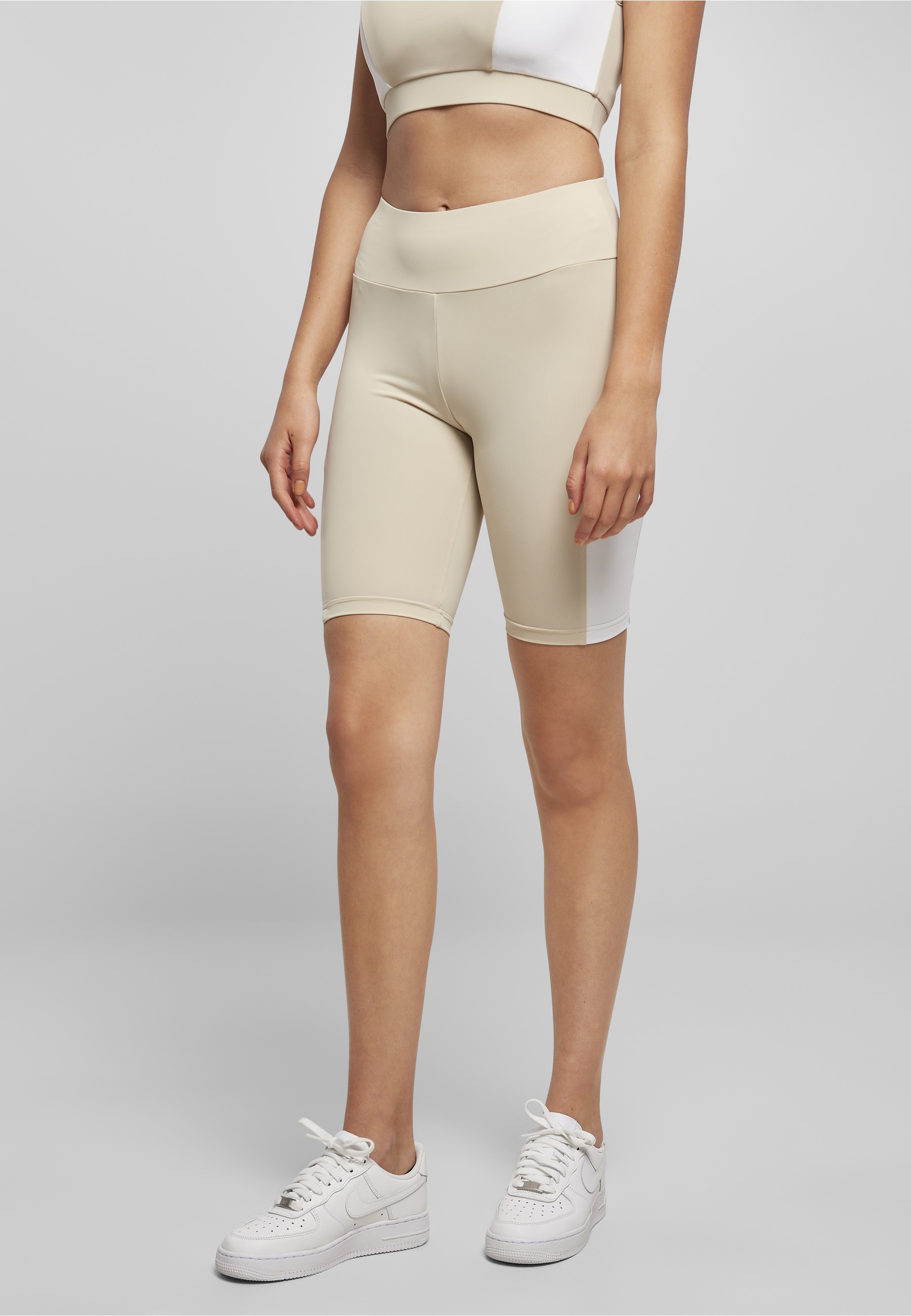 URBAN CLASSICS Radlerhose »Urban Classics Damen Ladies Color Block Cycle Shorts«