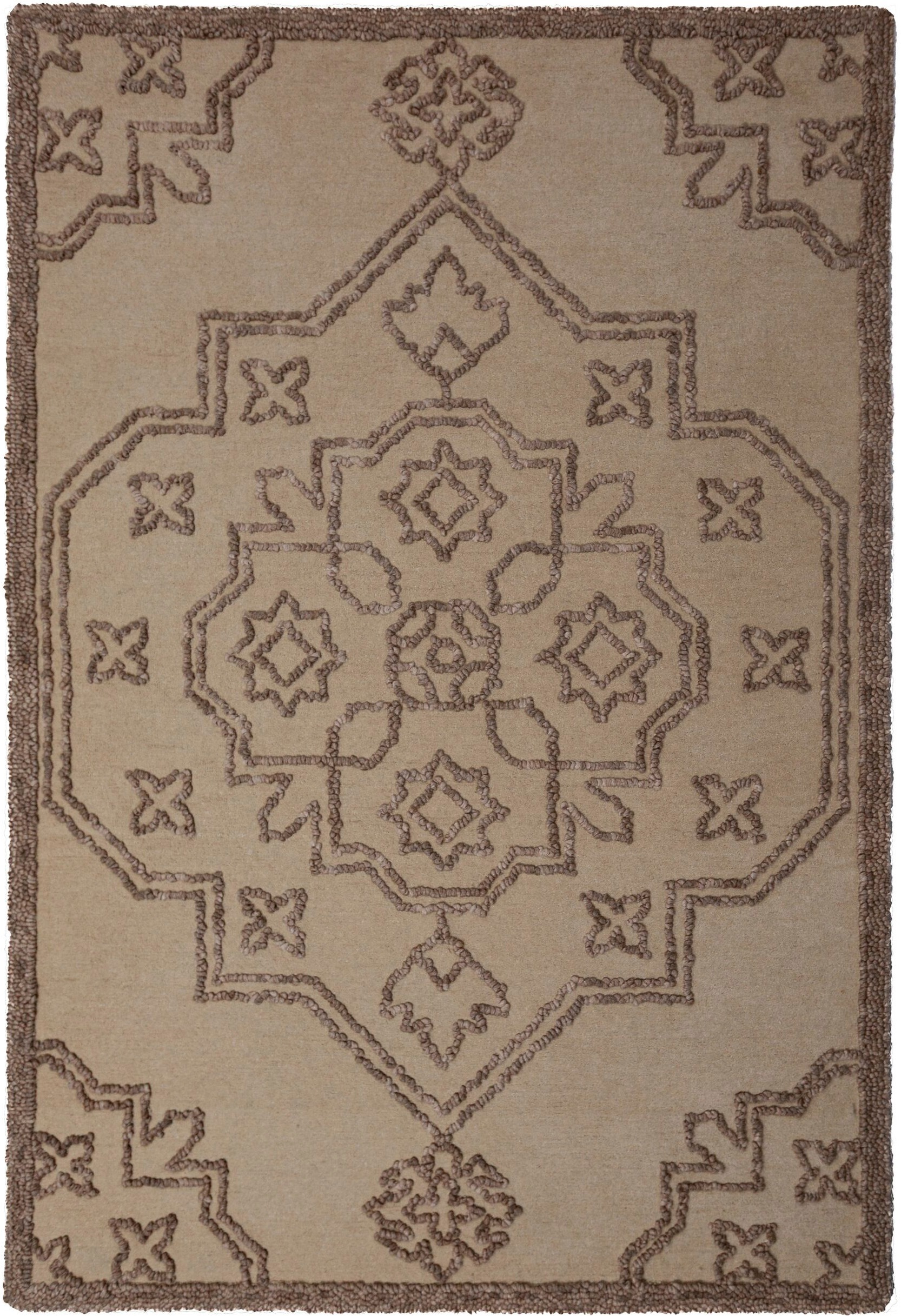 FLAIR RUGS Teppich »SABLE VINTAGE WOOL« rechteckig 12 mm Höhe