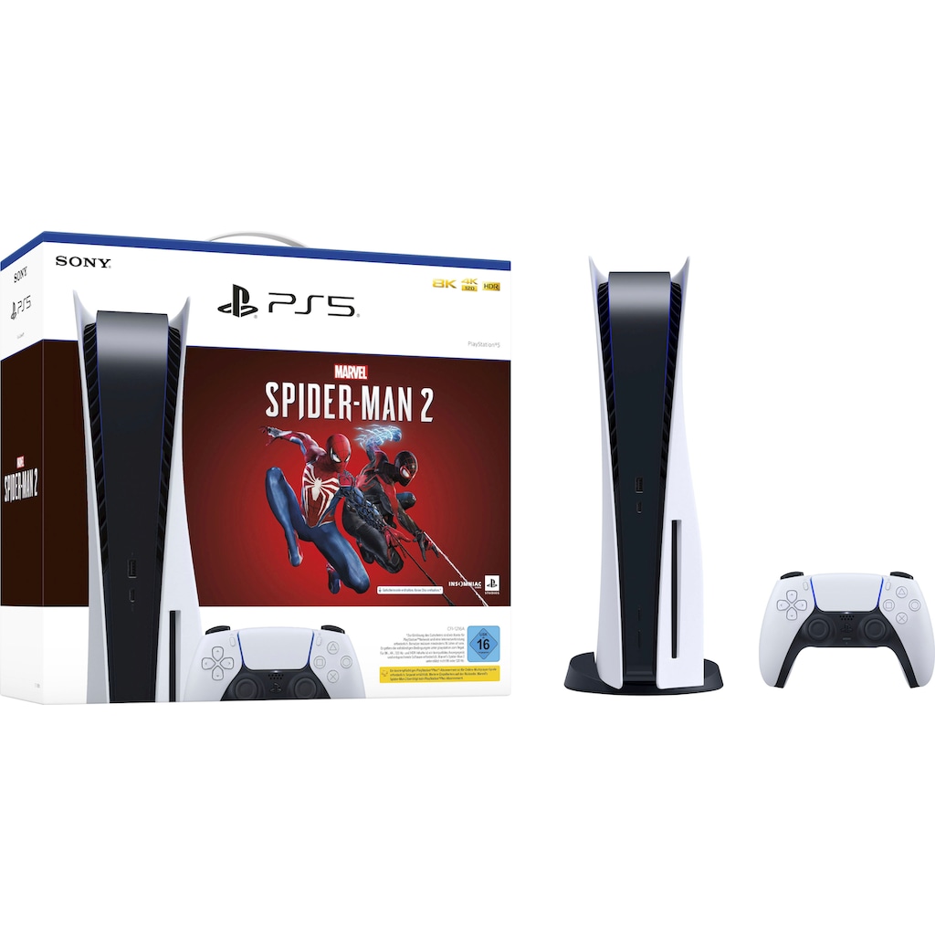 PlayStation 5 Konsolen-Set »Marvel's Spider Man 2 Bundle«